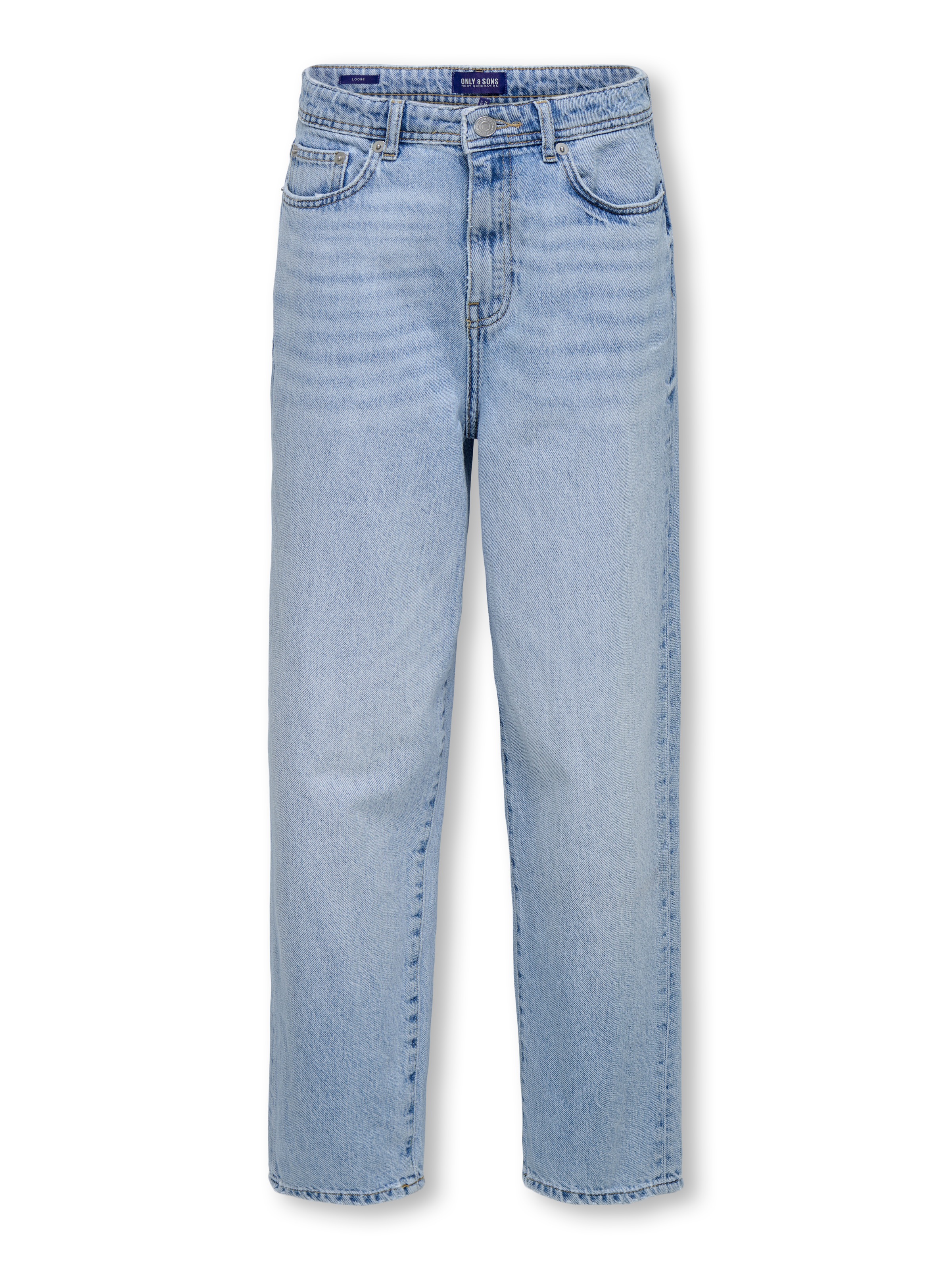 ONLY & SONS junior Loose-fit-Jeans »OSJFADE LOOSE LB 5011 TAI DNM NOOS« Baumwolle, loose fit