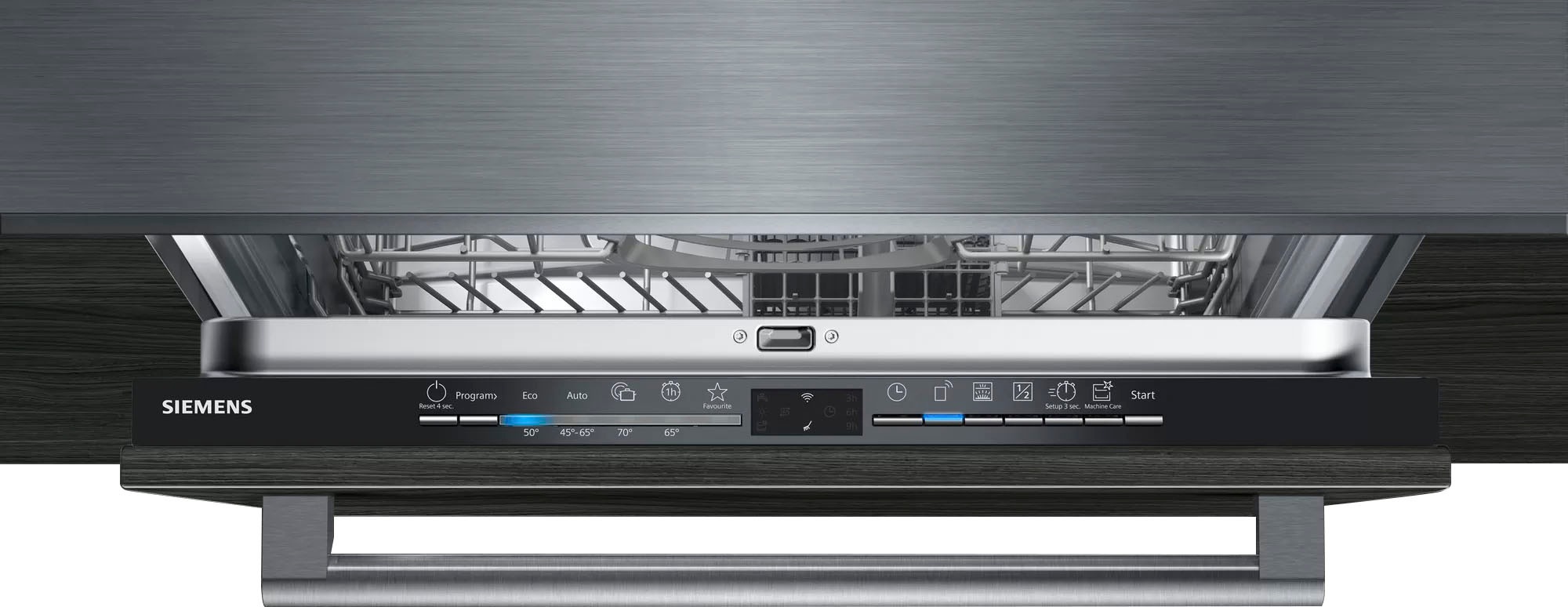 SIEMENS vollintegrierbarer Geschirrspüler iQ100 »SN61IX12TE«, 12 Maßgedecke