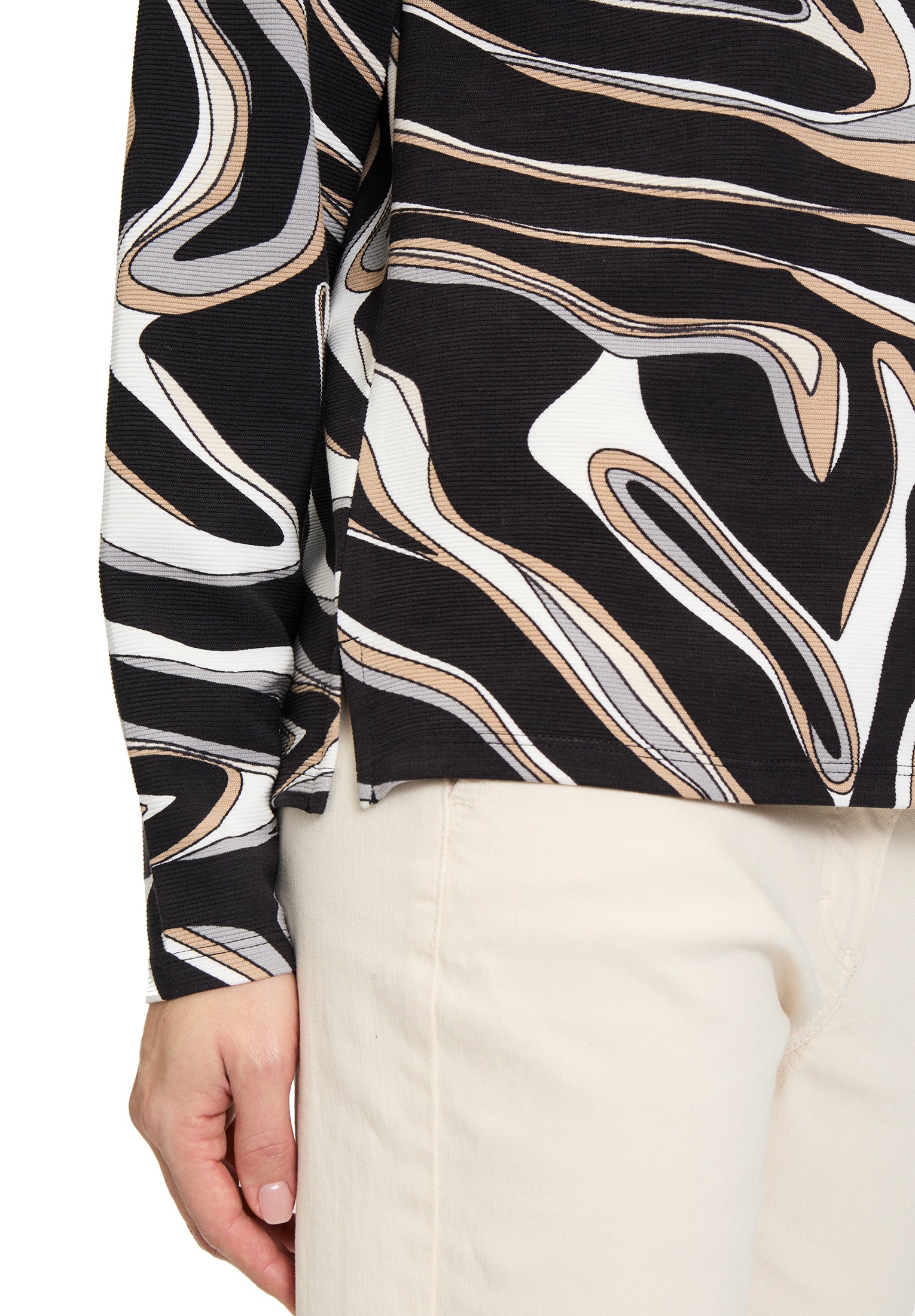 Betty Barclay Sweatshirt »Sweatshirt mit hohem Kragen«