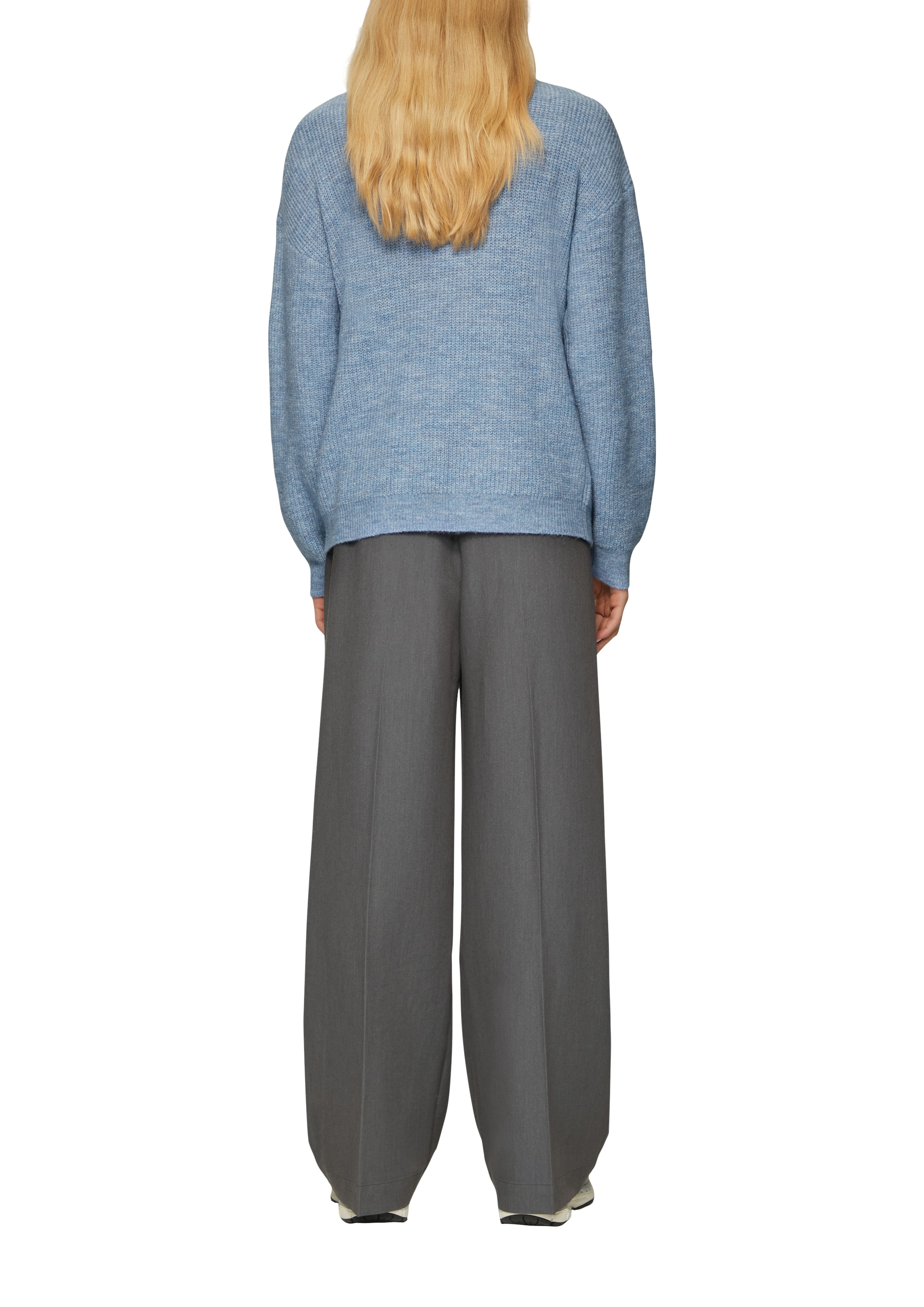QS Strickpullover, in Melange Optik