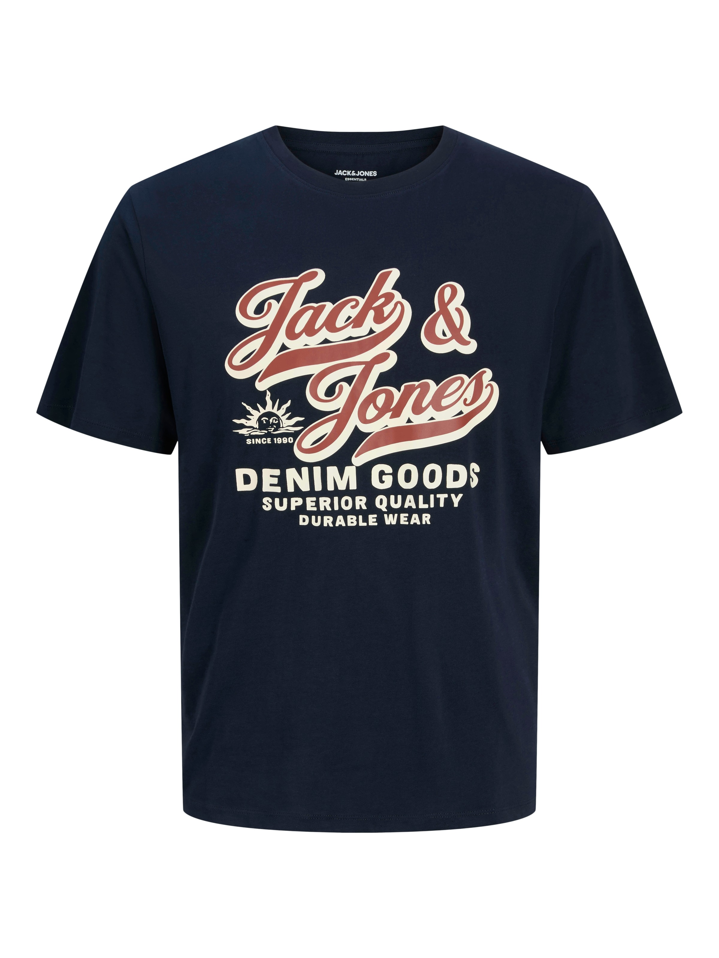 Jack & Jones Junior T-Shirt »JJELOGO TEE SS 2 COL AW25 2PK MP JNR«, (Packung, 2 tlg.)