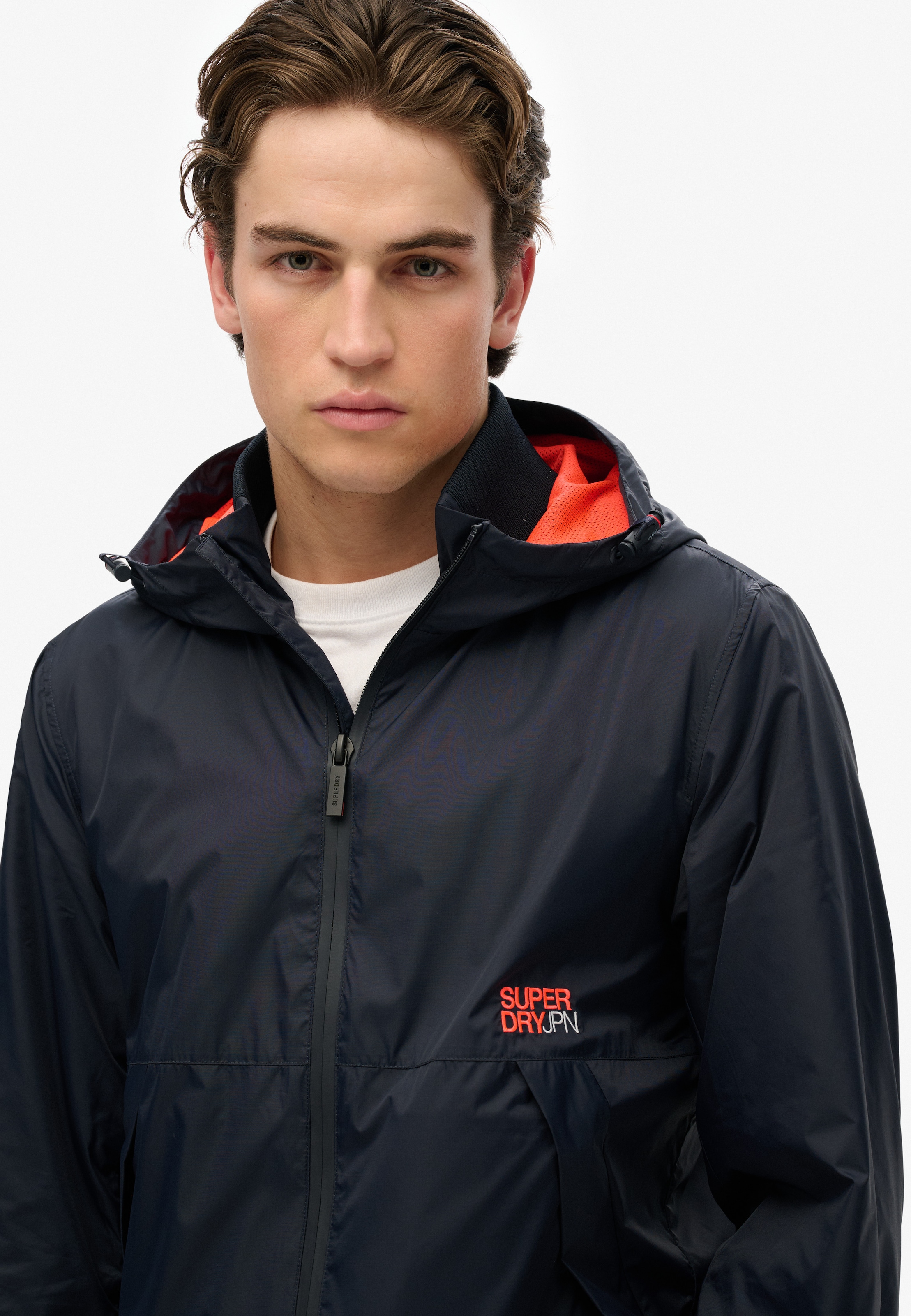 Superdry Outdoorjacke »HOODED LOGO WINDBREAKER JACKET«