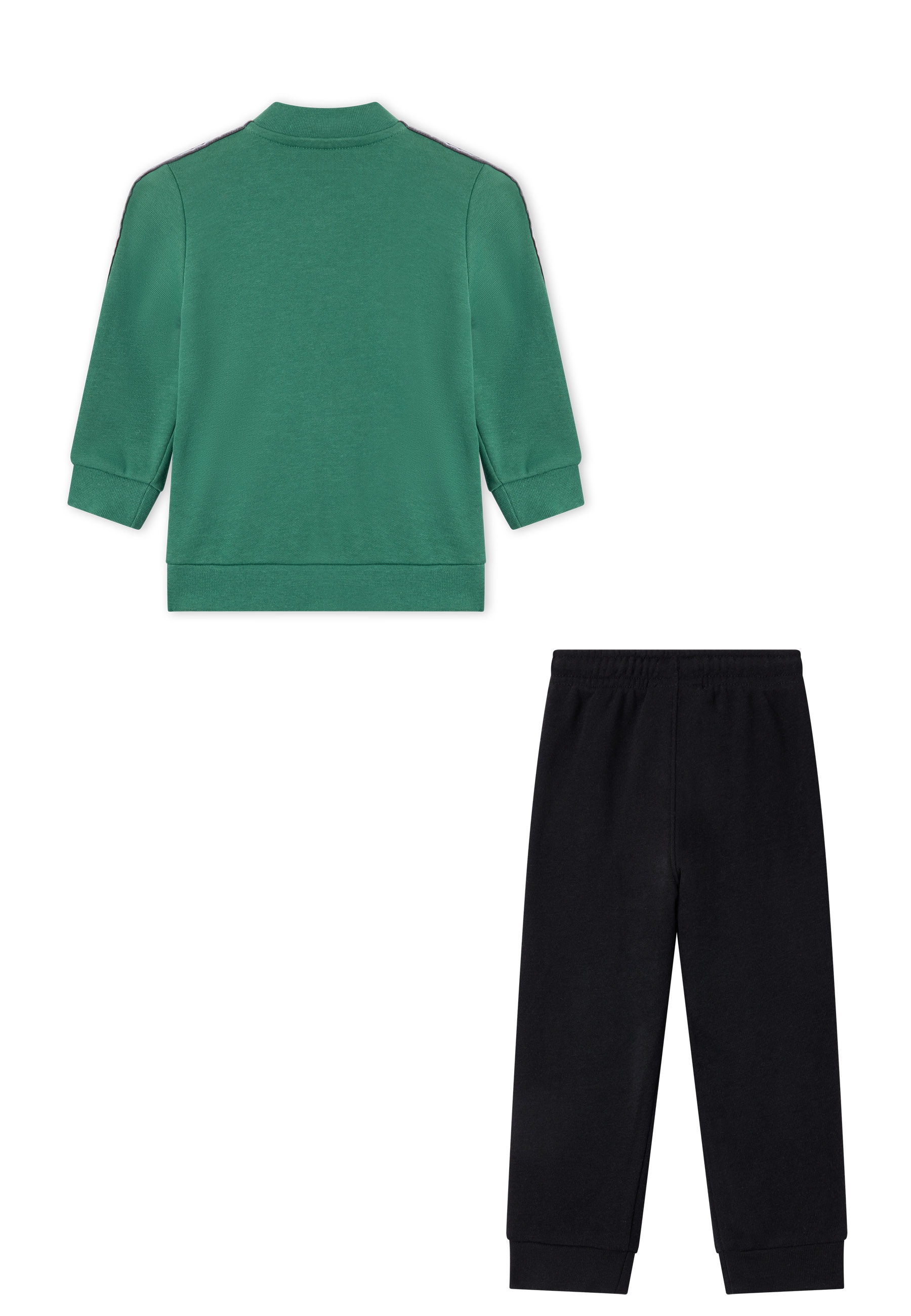 Champion Trainingsanzug »Sports-inspired Toddler Terry Full Zip Sweatsuit with tape detailing« 2 tlg. zweiteiliges Set, mit Reißverschluss, aus Baumwolle und Polyester