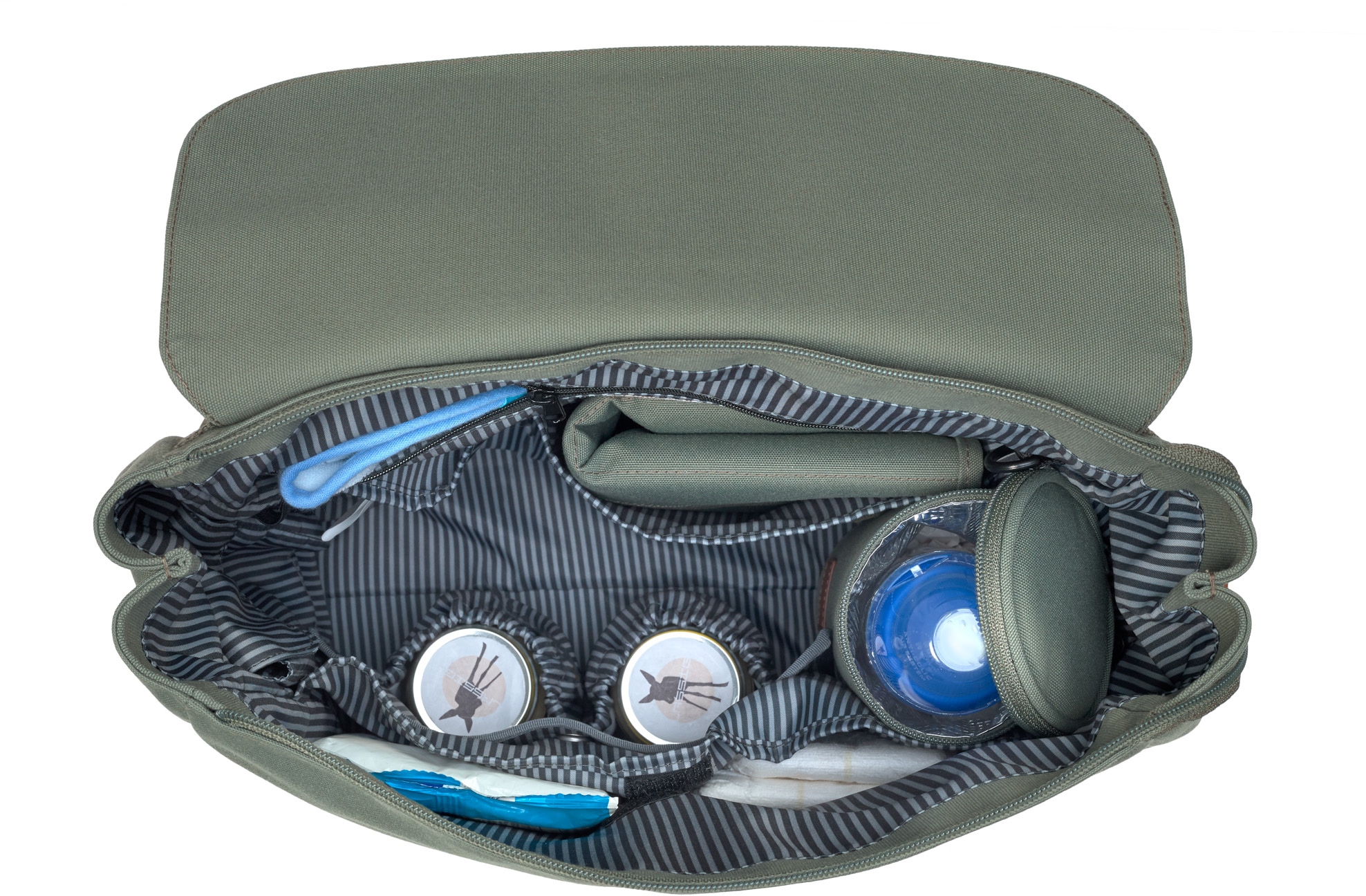 LÄSSIG Wickelrucksack »Green Label, Adventure, live«, PETA-approved vegan; zum Teil aus recyceltem Material