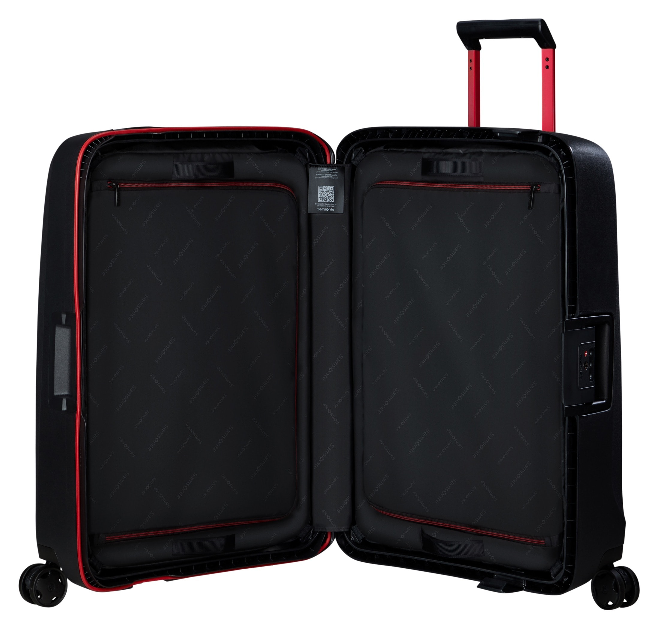Samsonite Hartschalen-Trolley »ESSENS, verschiedene Größen und Farben«, 4 Rollen, Reisekoffer Hartschalenkoffer Koffer für Flugreisen TSA-Schloss