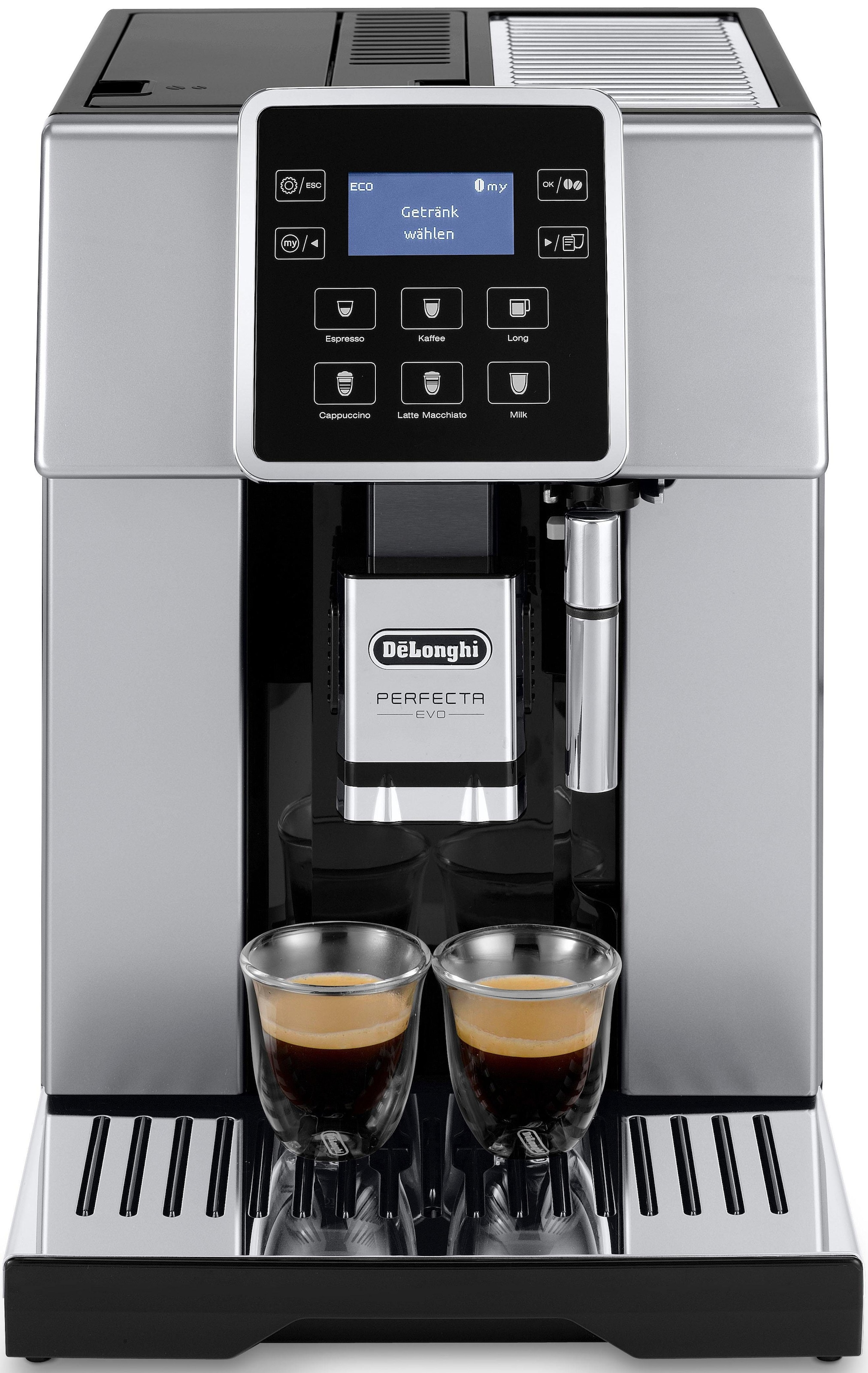 De'Longhi Kaffeevollautomat »ESAM 428.80.SB PERFECTA EVO«, Inkl ...