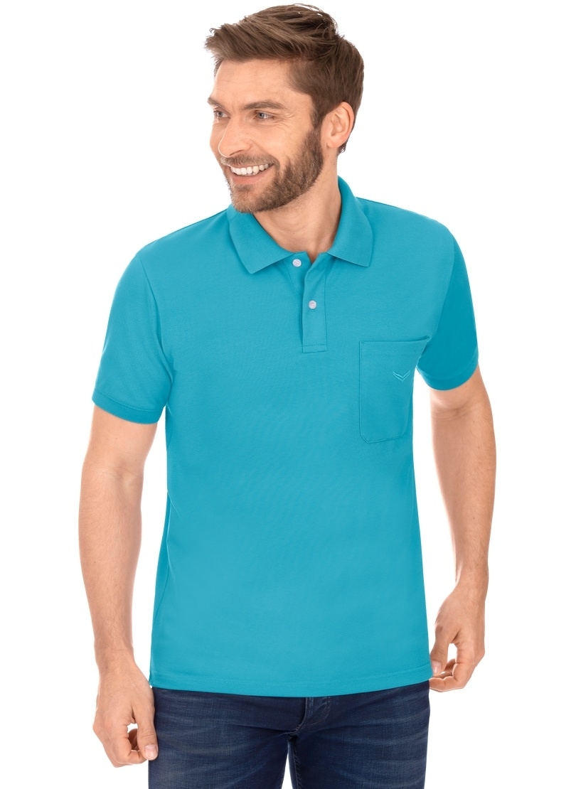 Trigema Poloshirt »TRIGEMA Polohemd mit Brusttasche« online kaufen bei OTTO