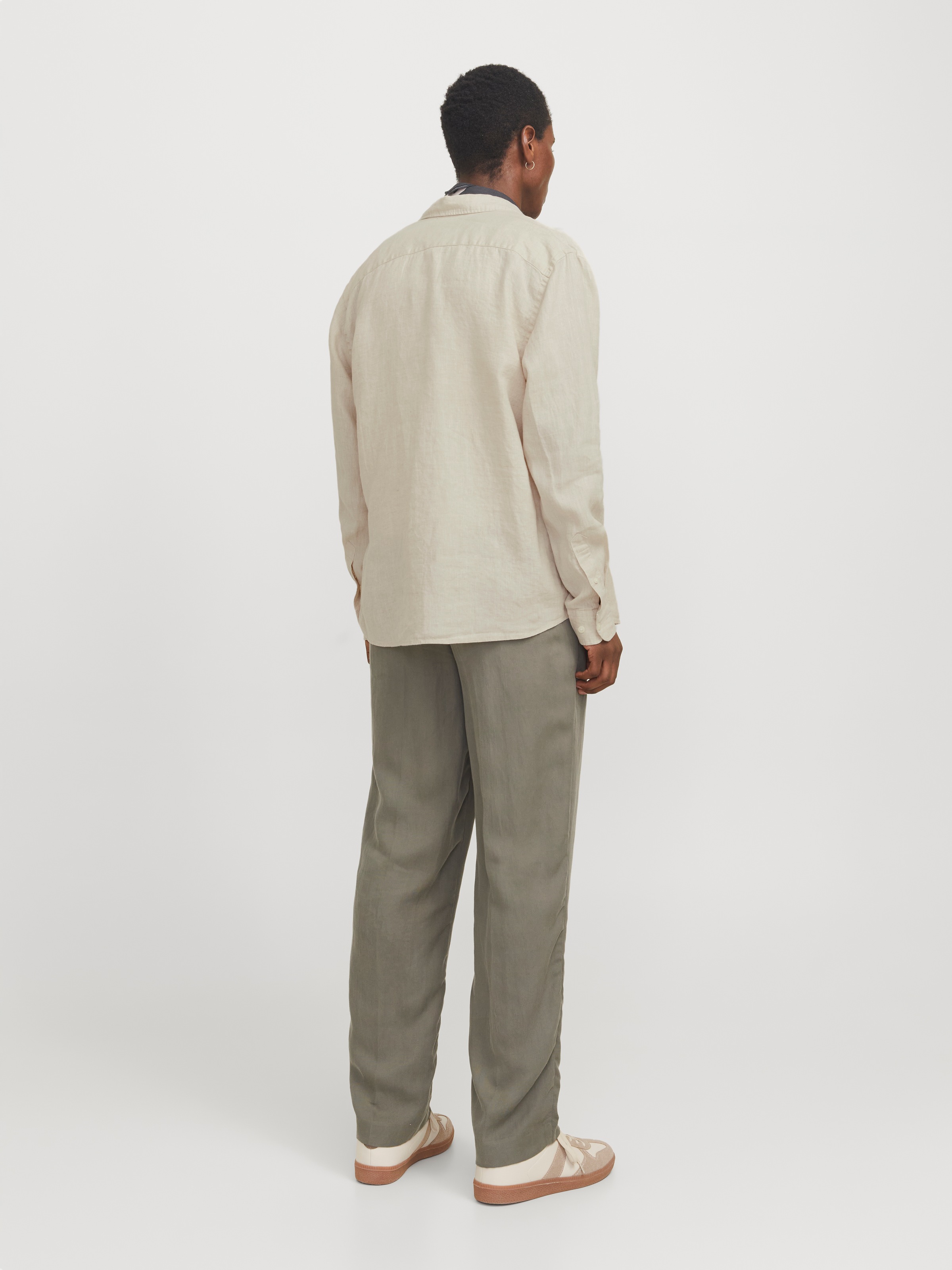 Jack & Jones Langarmhemd »JPRCCLAWRENCE LINEN L/S SHIRT SN«