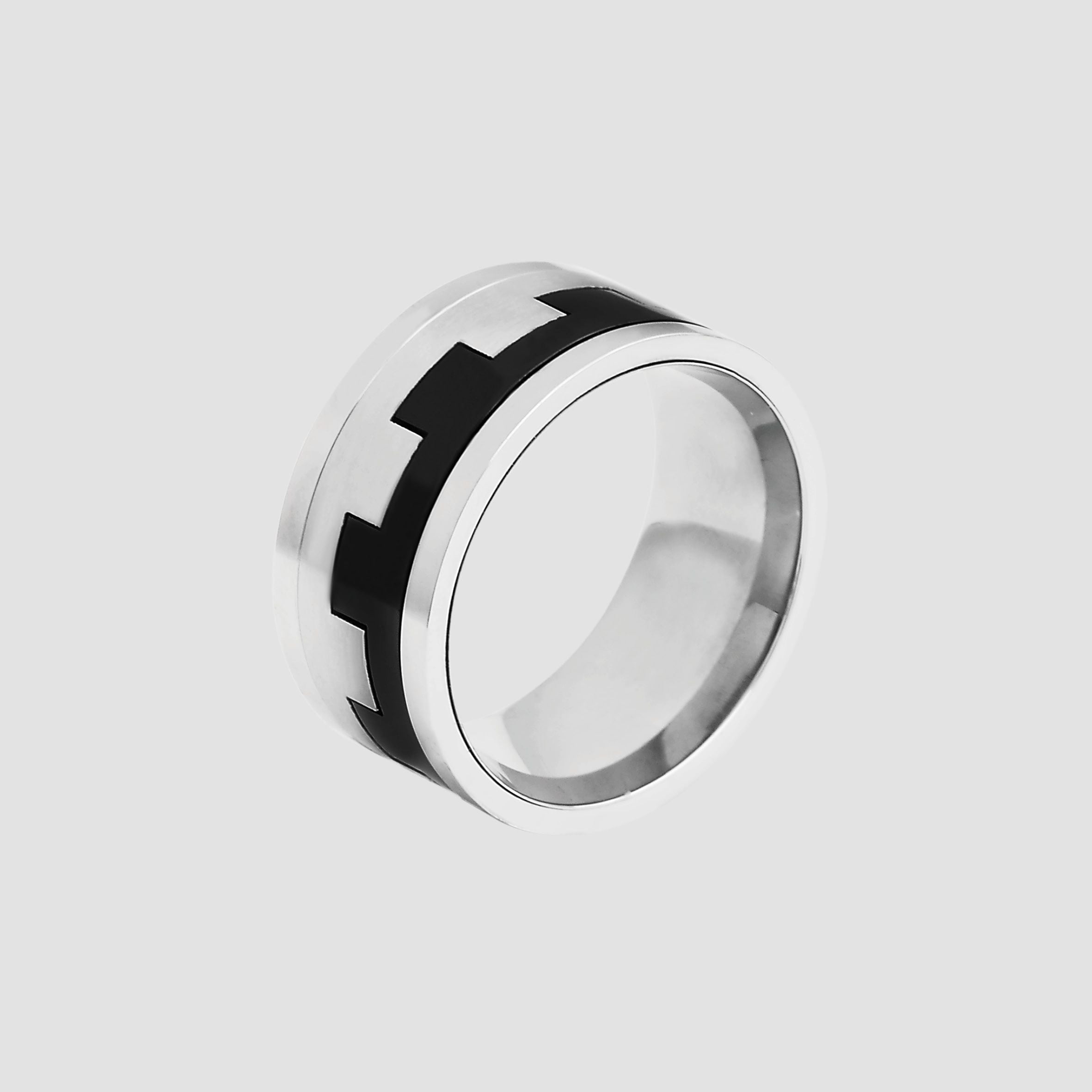 Adelia´s Fingerring »Herren Ring aus Edelstahl«