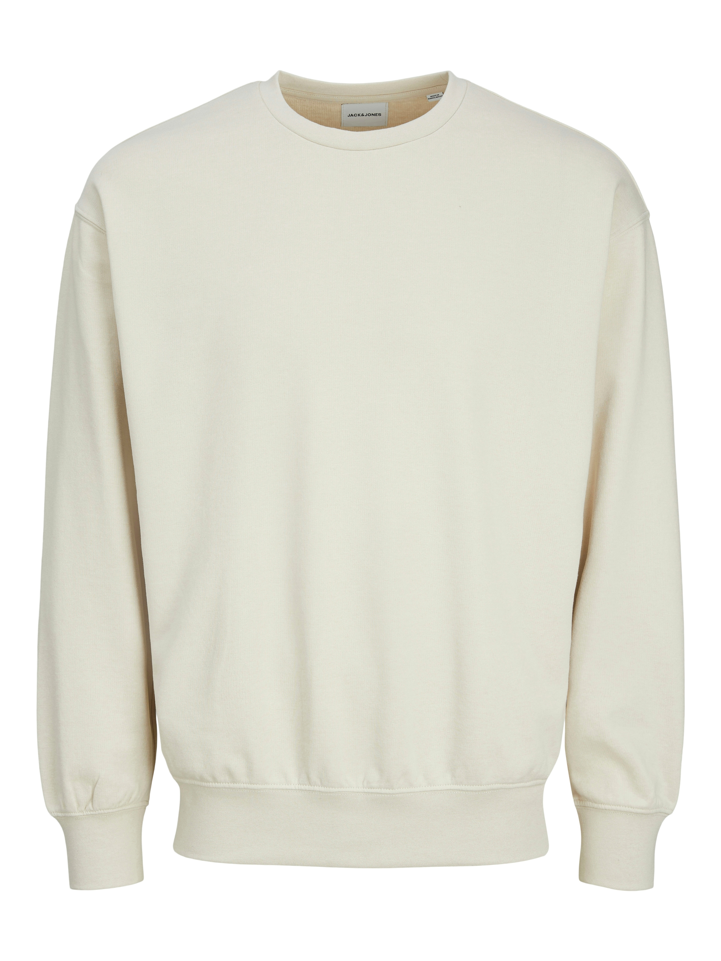 Jack & Jones Sweatshirt »JJECHARGE SWEAT CREW NECK NOOS«, mit Rippbündchen