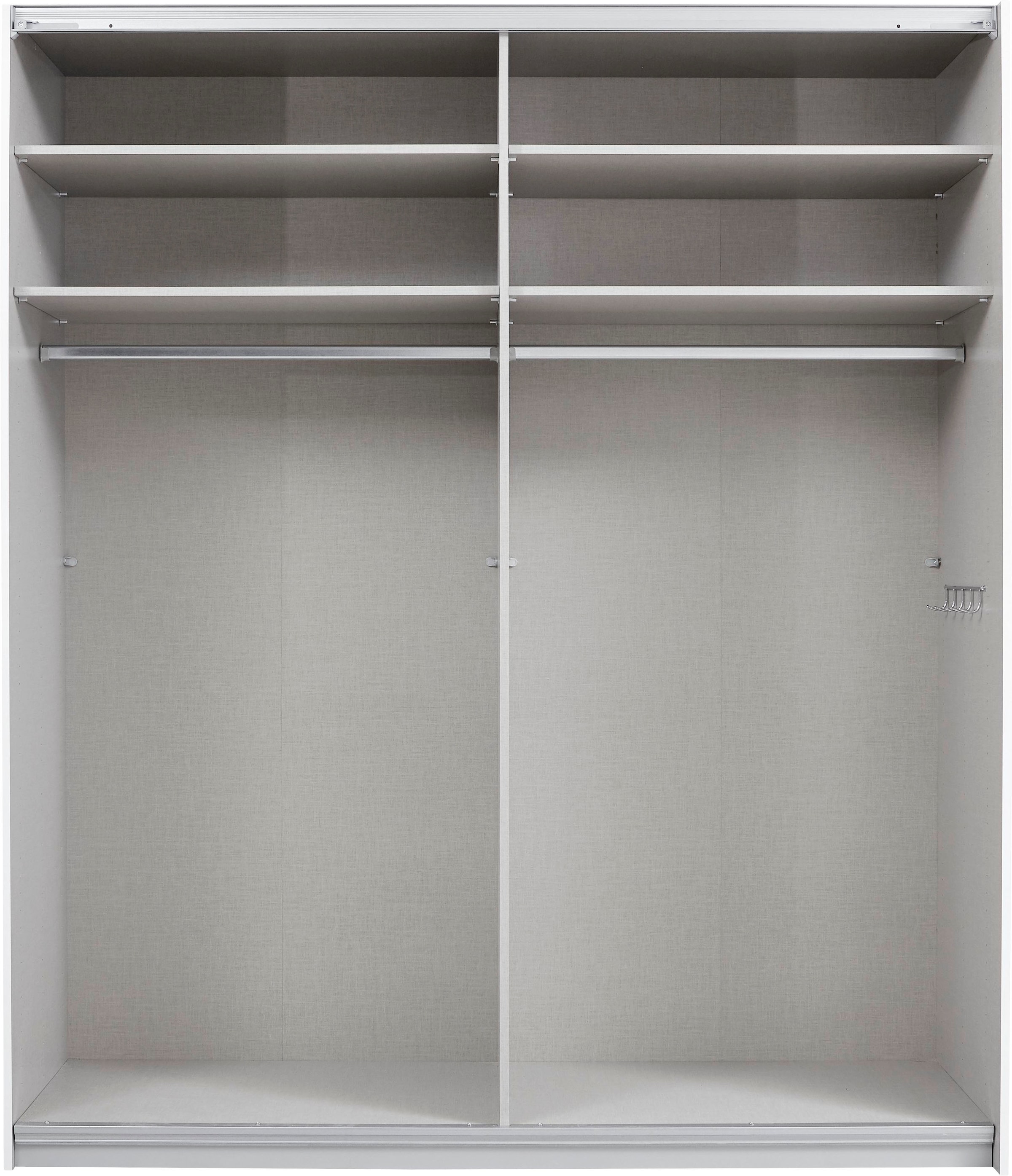 rauch Schwebetürenschrank »Quadra«, mit Spiegelelementen
