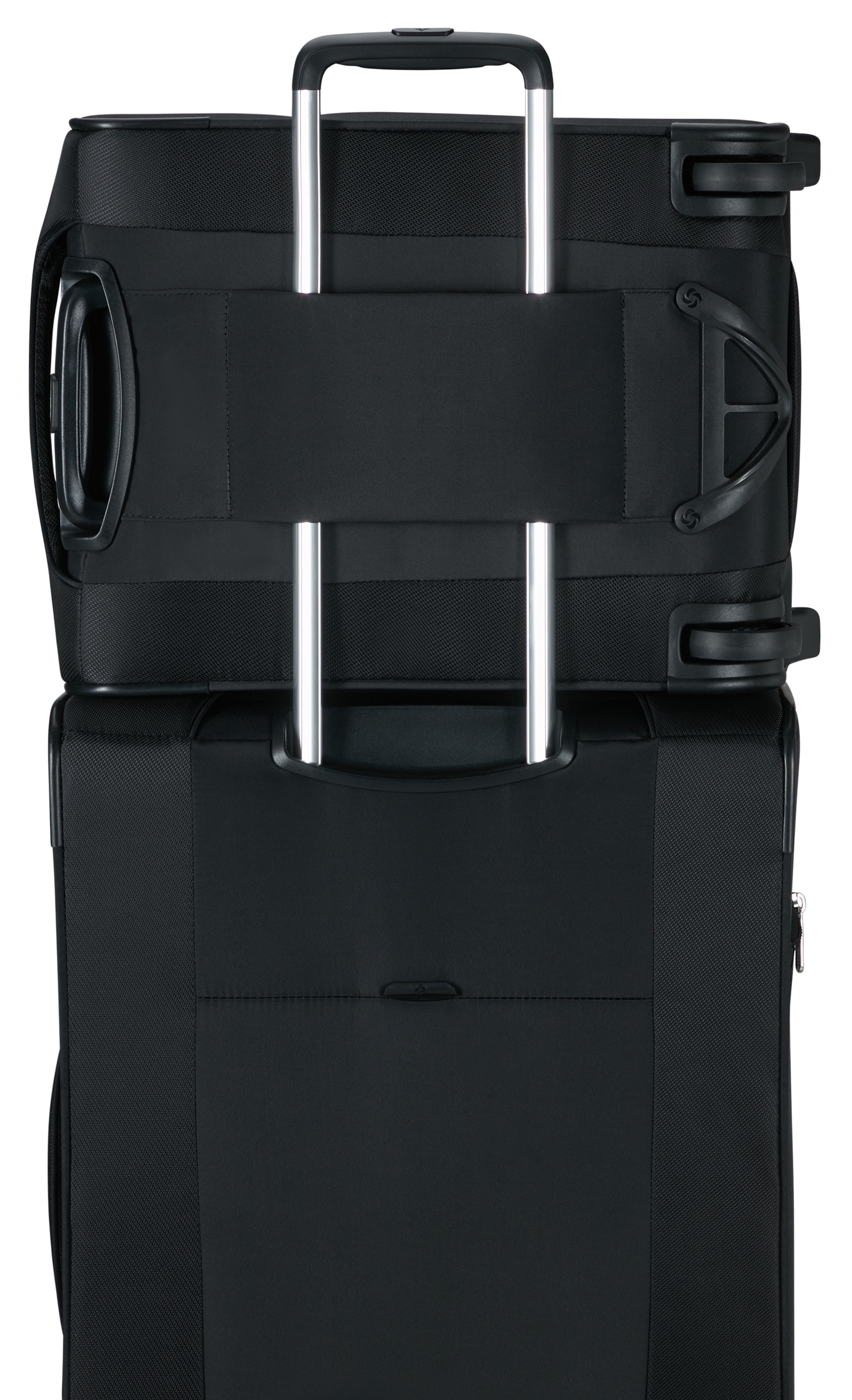 Samsonite Weichgepäck-Trolley »RE-LITE, 45 cm«, (Set, 2 St., mit Packwürfel), 2 Rollen, Underseater Handgepäck TSA-Schloss Reisekoffer Laptopfach