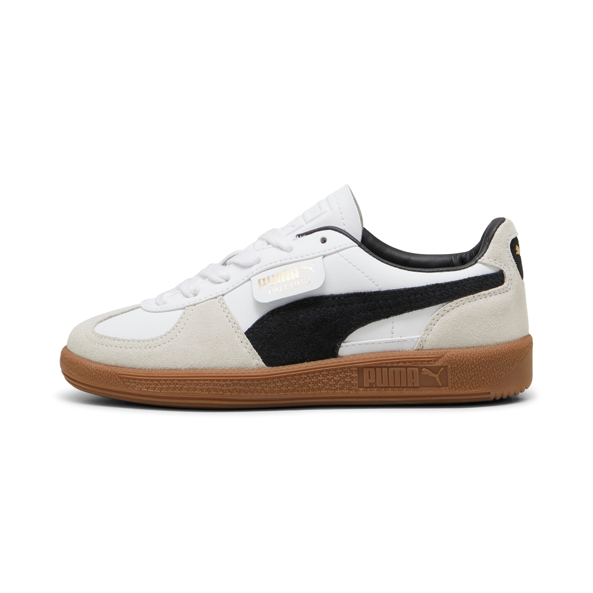 PUMA Sneaker »PALERMO LTH JR«  mit leicht profilierter Gummisohle, mit Schnürung, sportlicher Stil