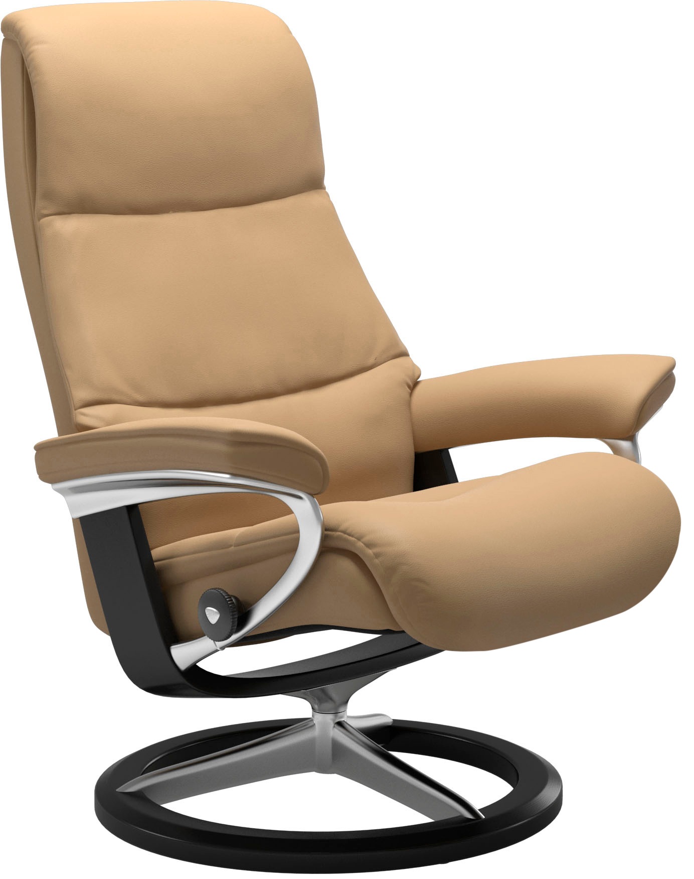 Stressless® Relaxsessel »View«, mit Signature Base, Größe M,Gestell Schwarz