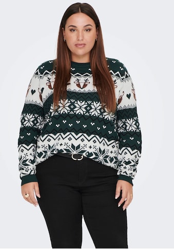 ONLY CARMAKOMA Weihnachtspullover »CARXMAS LS PULLOVER KNT« kaufen