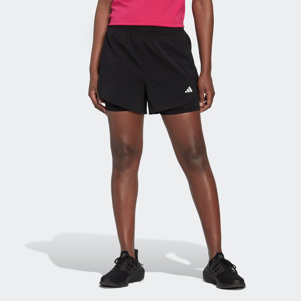 adidas Performance Shorts »W MIN 2IN1 SHO«, (1 tlg.)