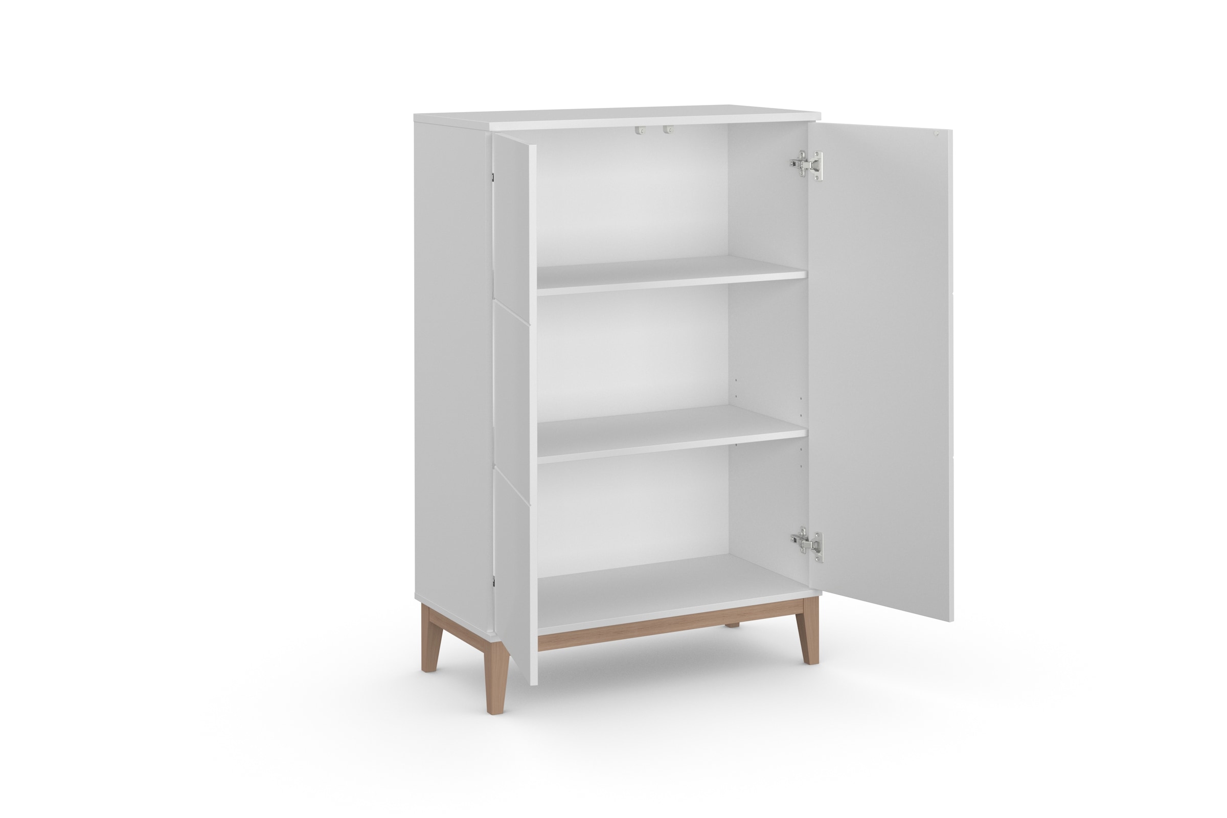 andas Highboard »Maryd«, (1 St.), Hochkommode mit Untergestell in Holzoptik