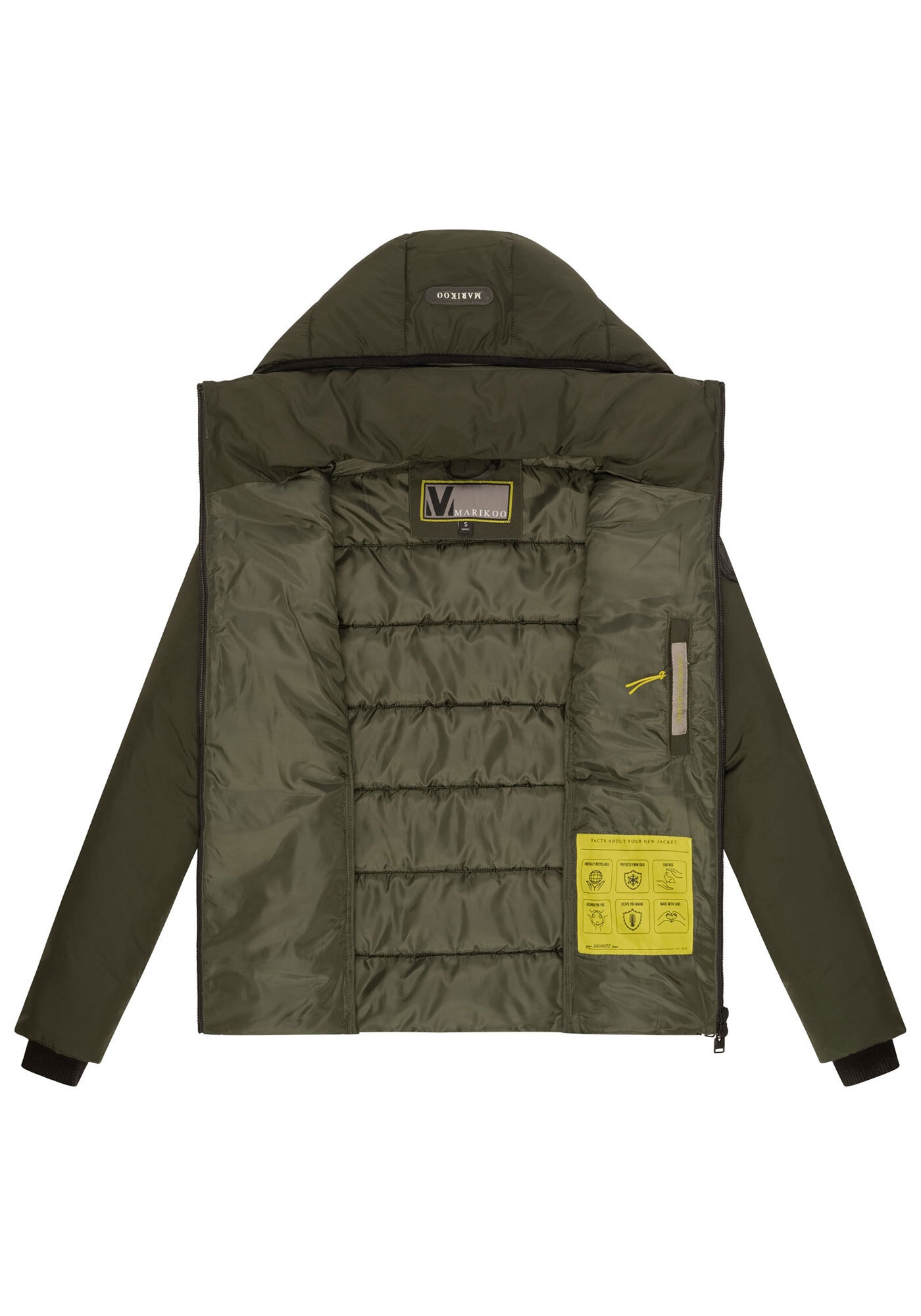 Marikoo Steppjacke »Marikoo Radaa Damen Stepp Jacke N025«