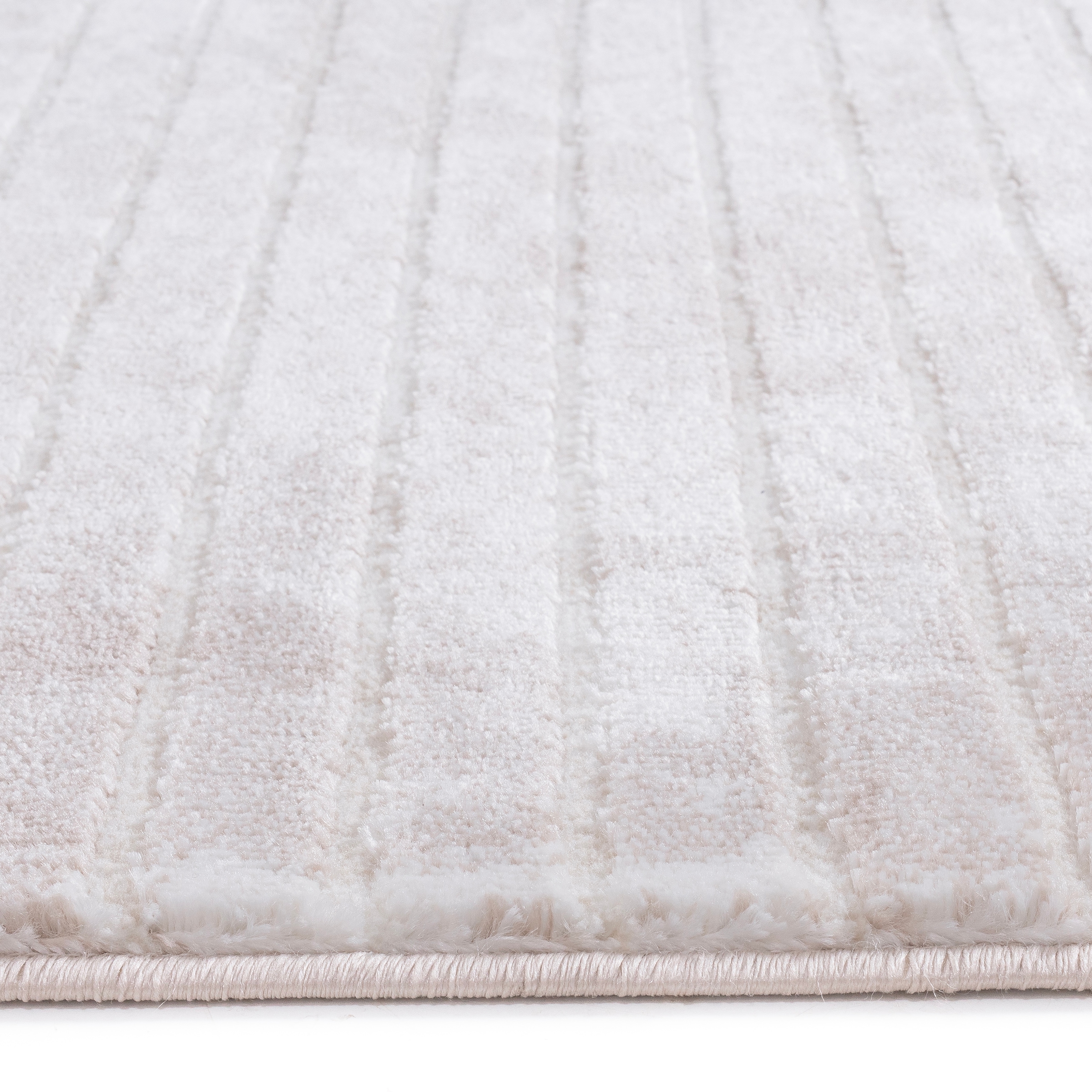 OTTO home Teppich »Luvu, mit Hoch-Tief-Struktur« rechteckig 12 mm Höhe Modernes Design, Boho-Charme, dezenter Glanz, Wohnzimmer, Schlafzimmer