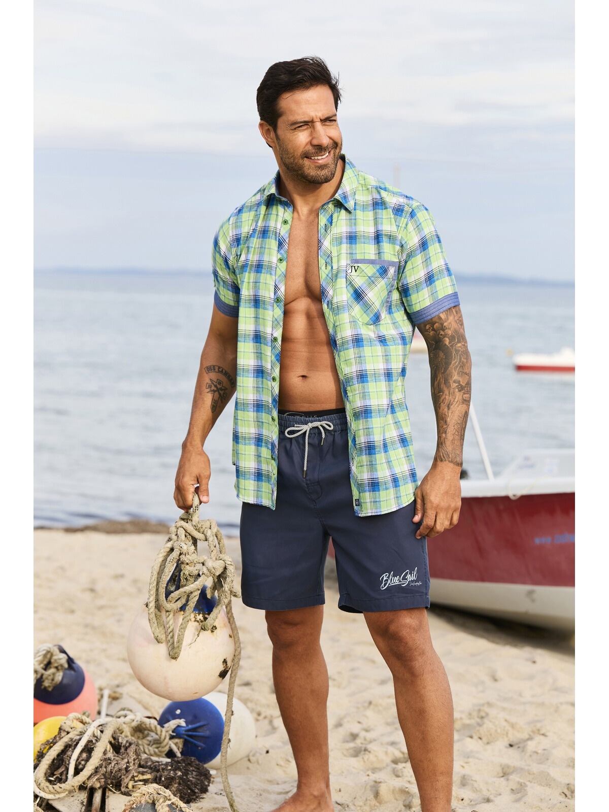 Jan Vanderstorm Badeshorts »Badeshorts ANWIK«