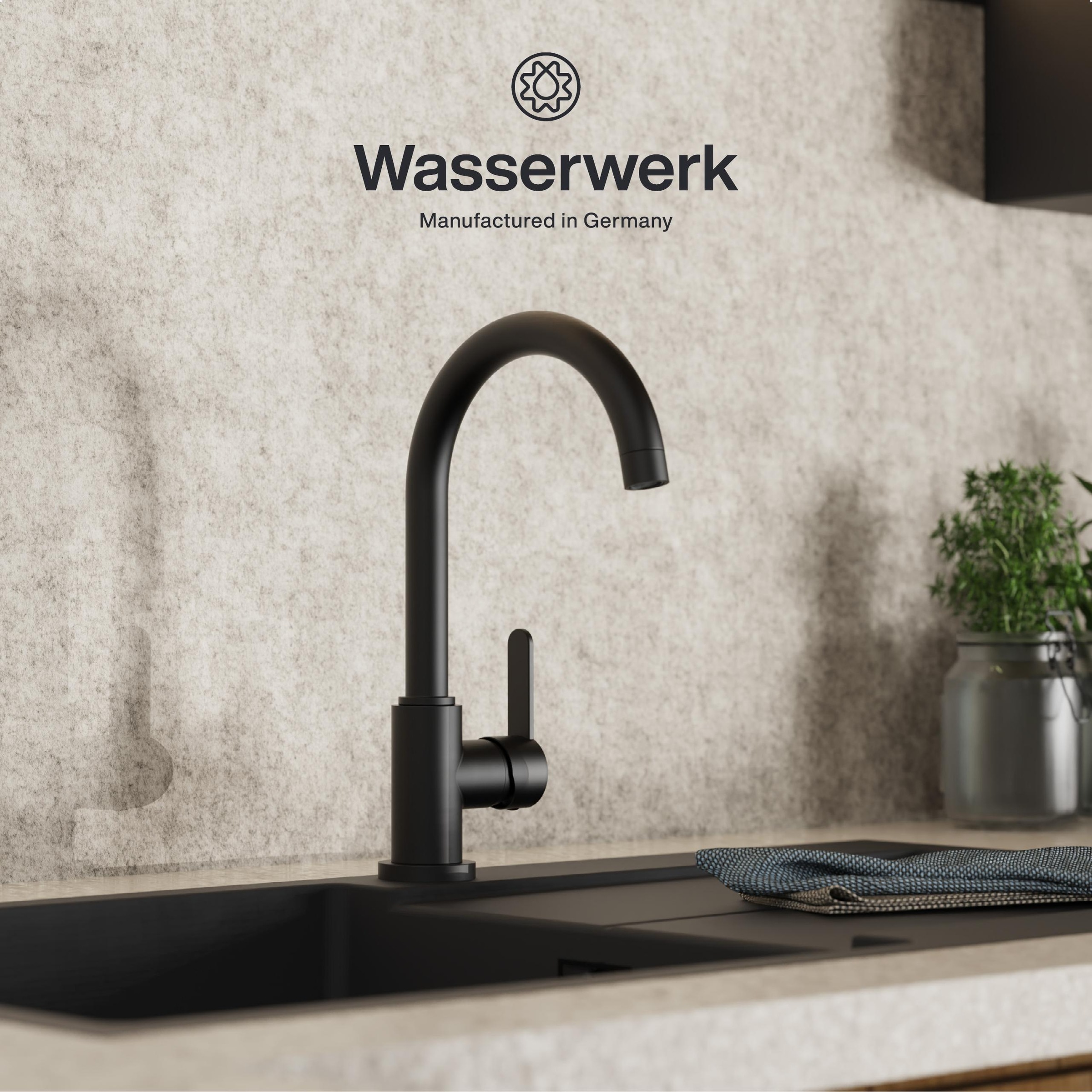 WASSERWERK Spültischarmatur »WK 5, Wasserhahn, Küche, Einhebelmischer«