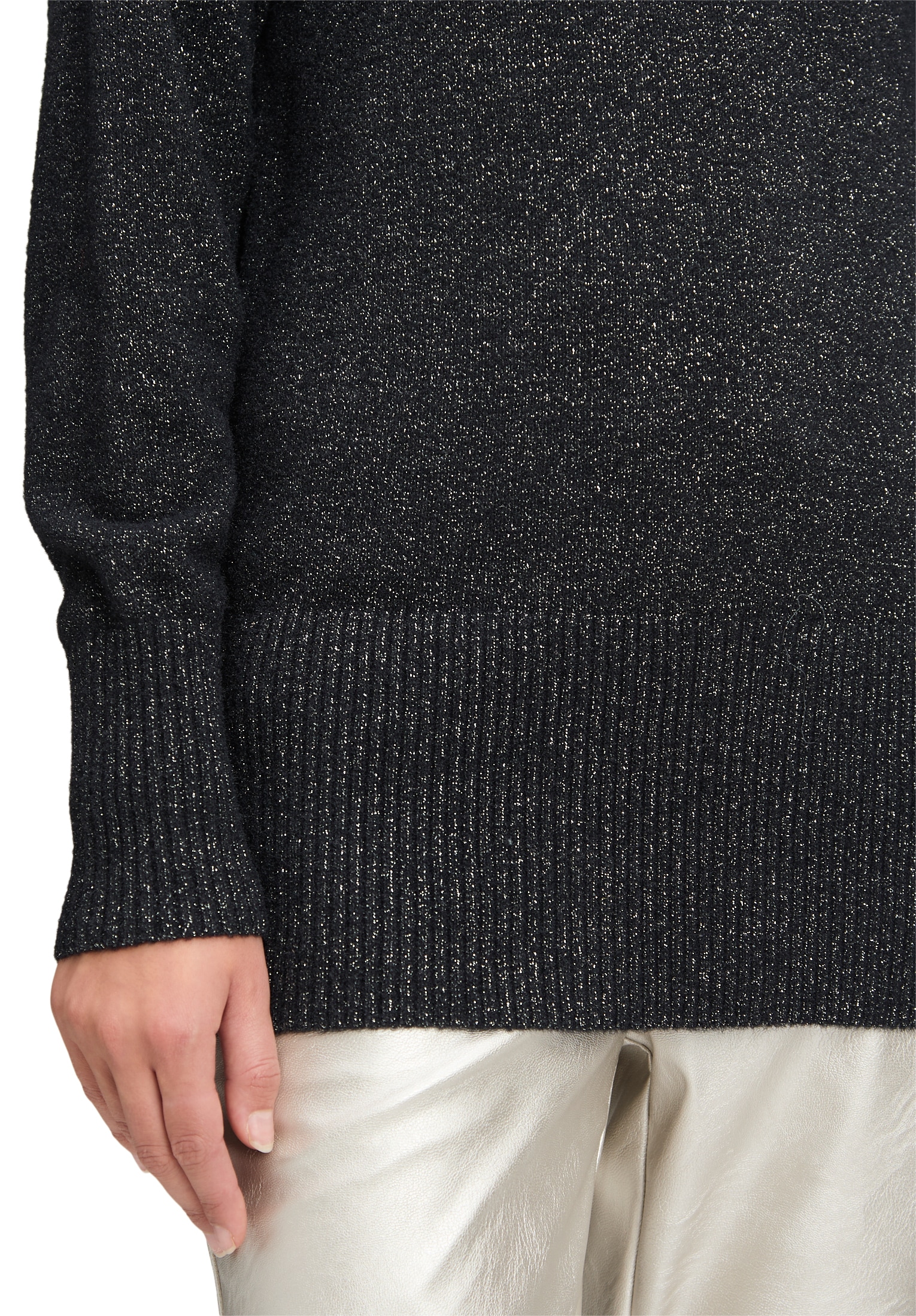 Betty&Co Strickpullover »Strickpullover mit Lurexfaden«