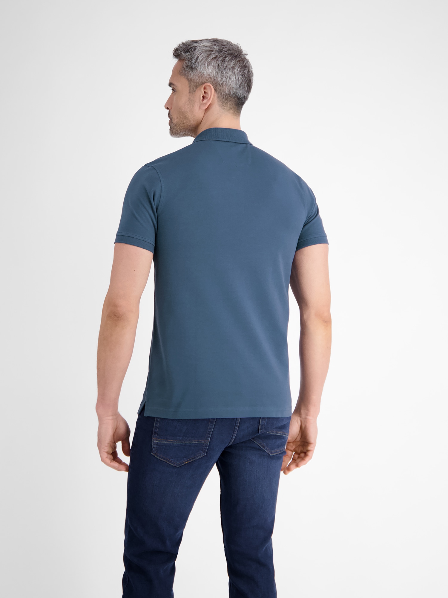 LERROS Poloshirt »LERROS Basic Poloshirt für Herren, unifarben«
