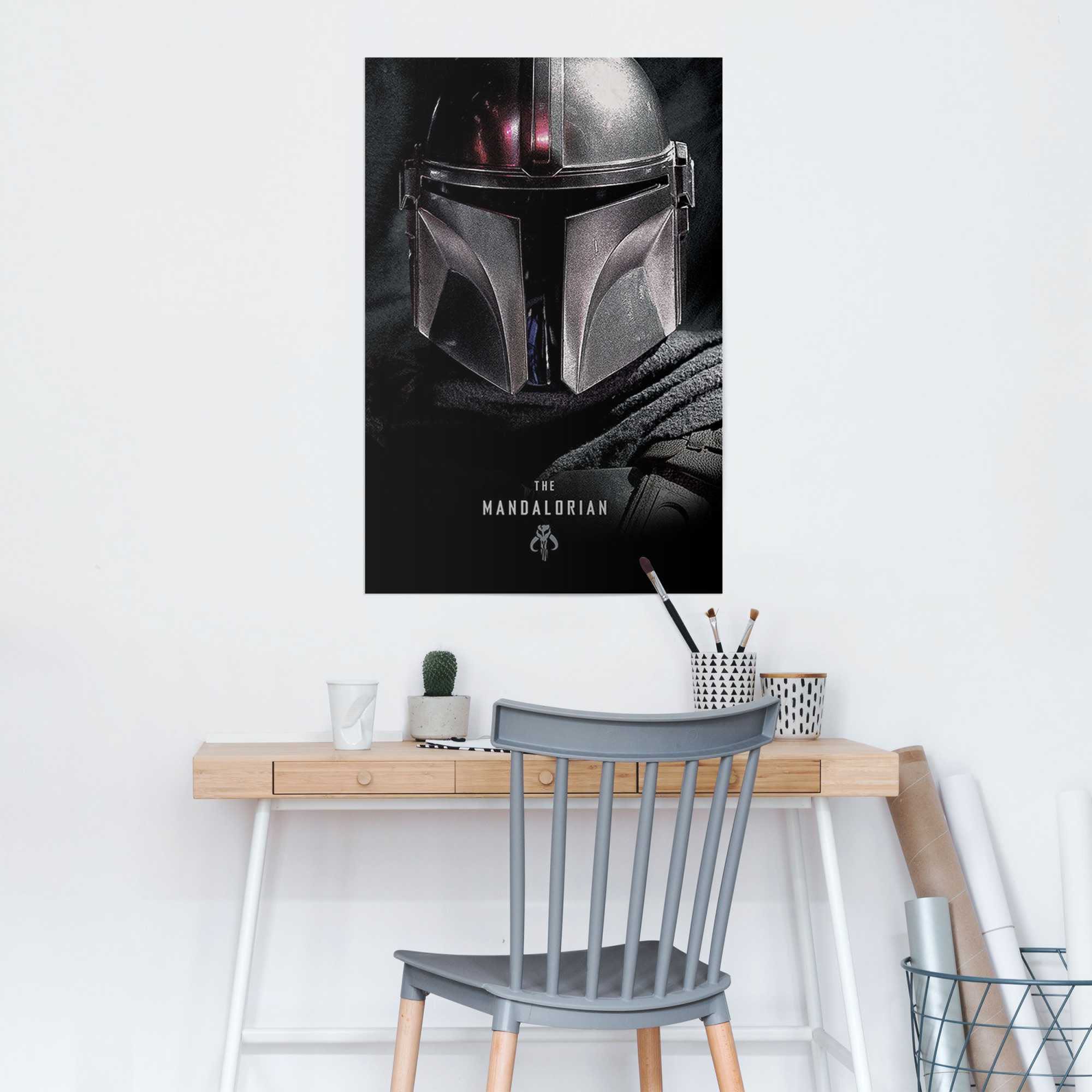 Reinders! Poster »Poster The Mandalorian Star Wars - Dark Side - Serie - Baby Yoda«, Serien, (1 St.)