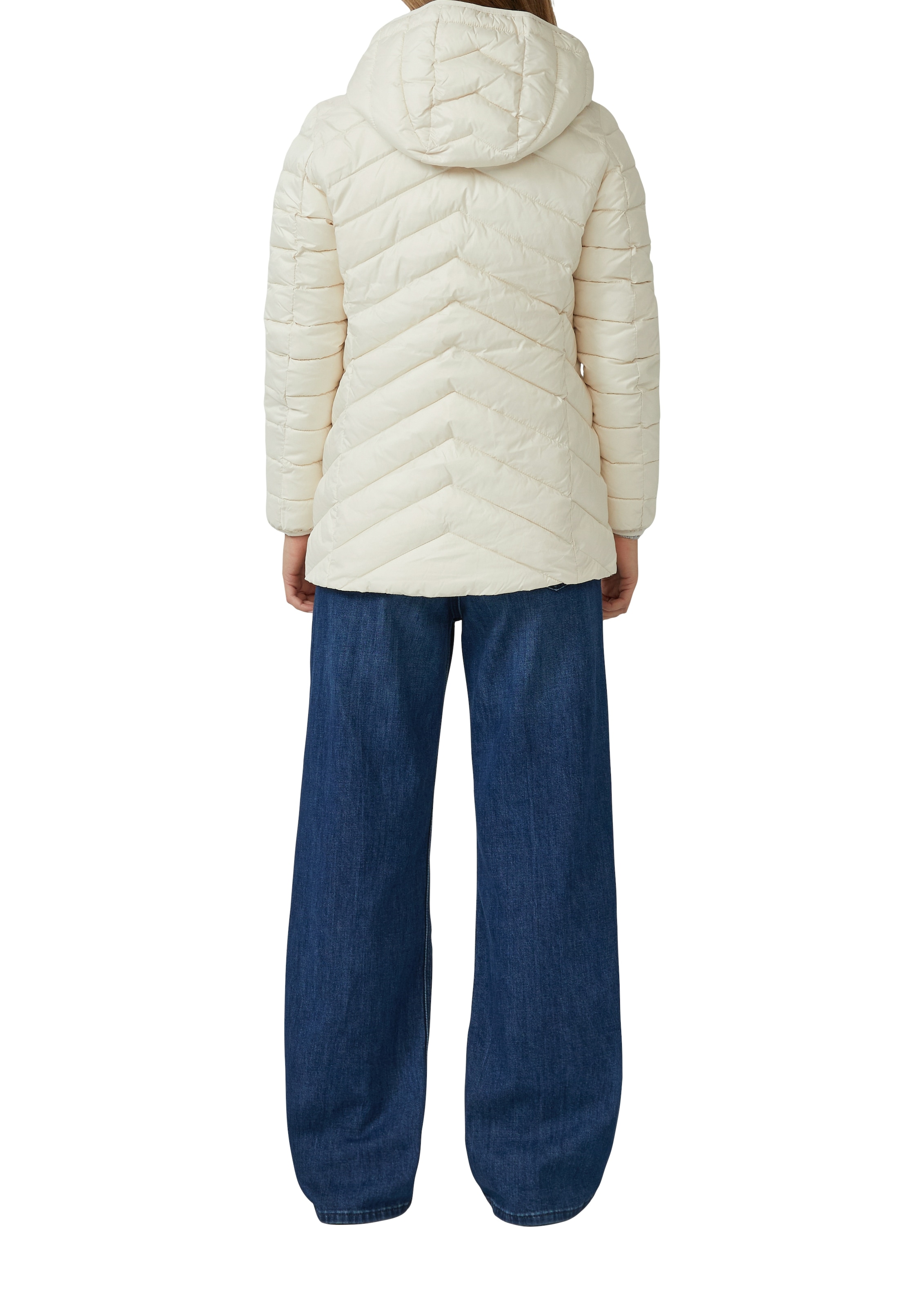 s.Oliver Outdoorjacke, mit Kapuze, mit abnehmbarer Kapuze