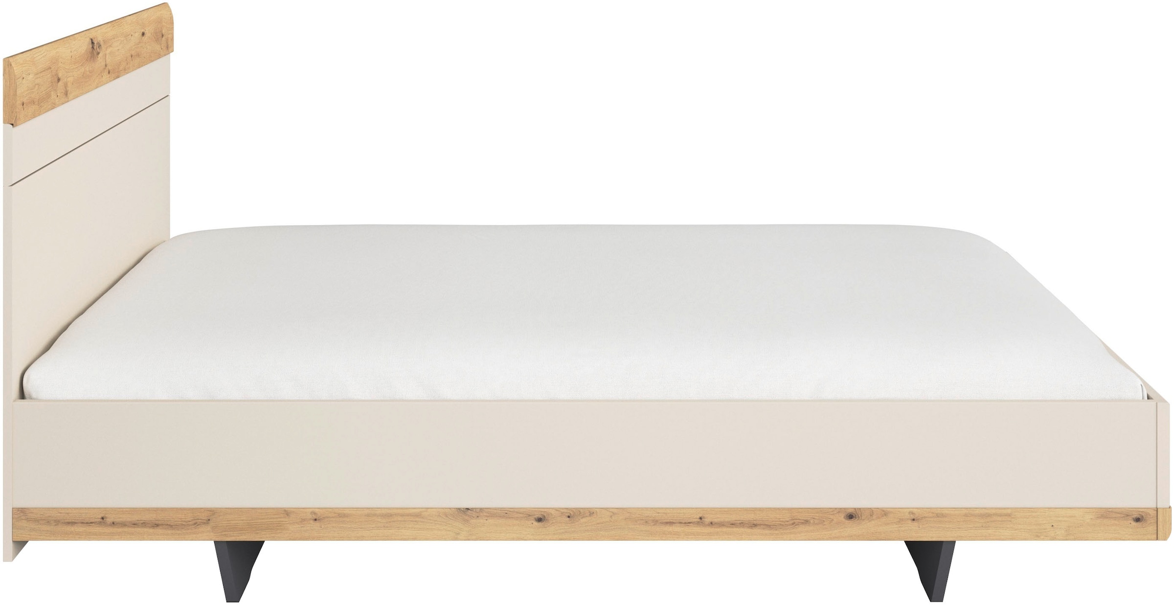 rauch Futonbett »Bett Doppelbett Holzbett SAJO« mit Farb-Absetzungen in komfortabler Sitzhöhe MADE IN GERMANY