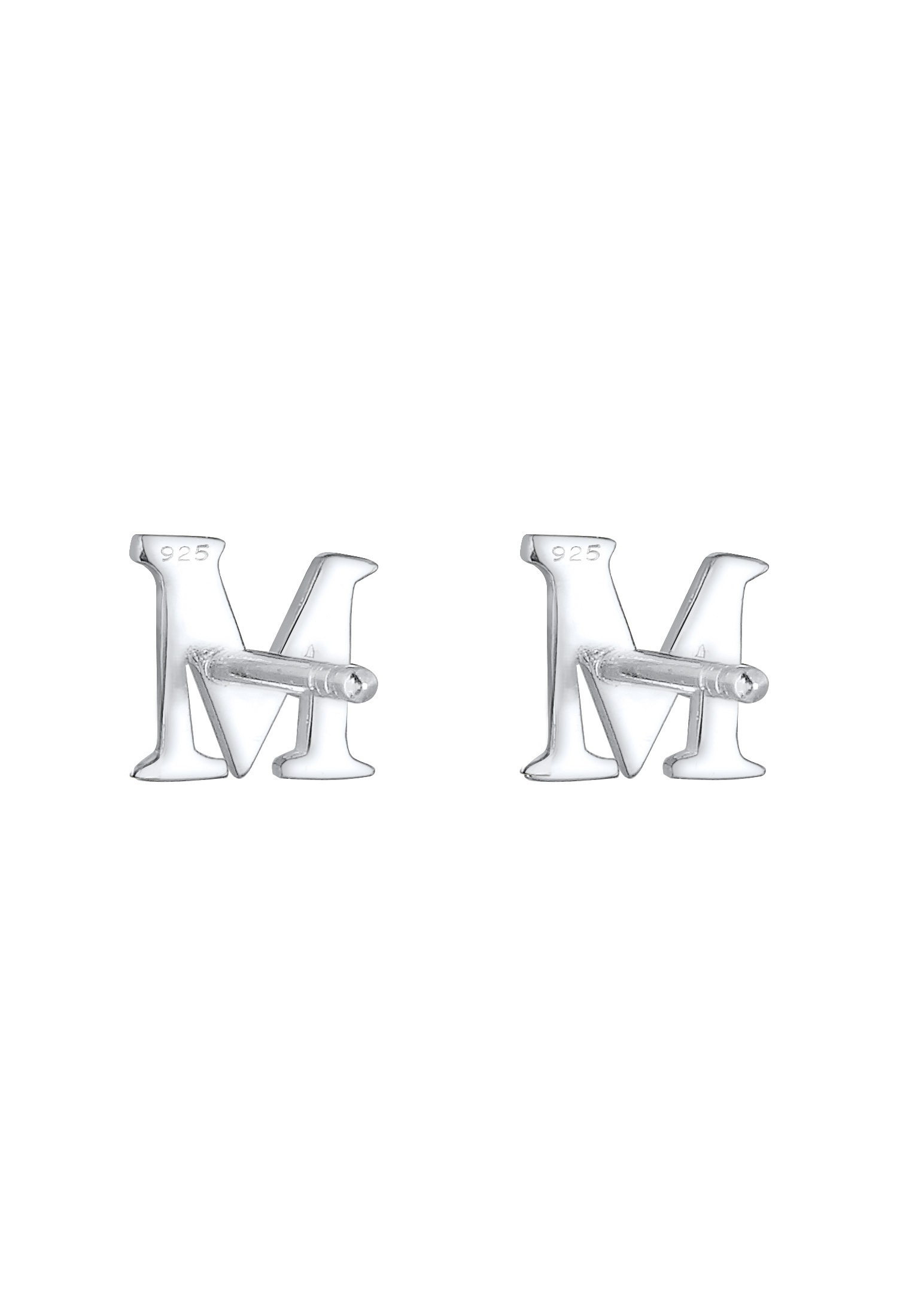 Elli Paar Ohrstecker »Ohrringe Ohrstecker Buchstabe A Initialen 925 Sterling Silber«