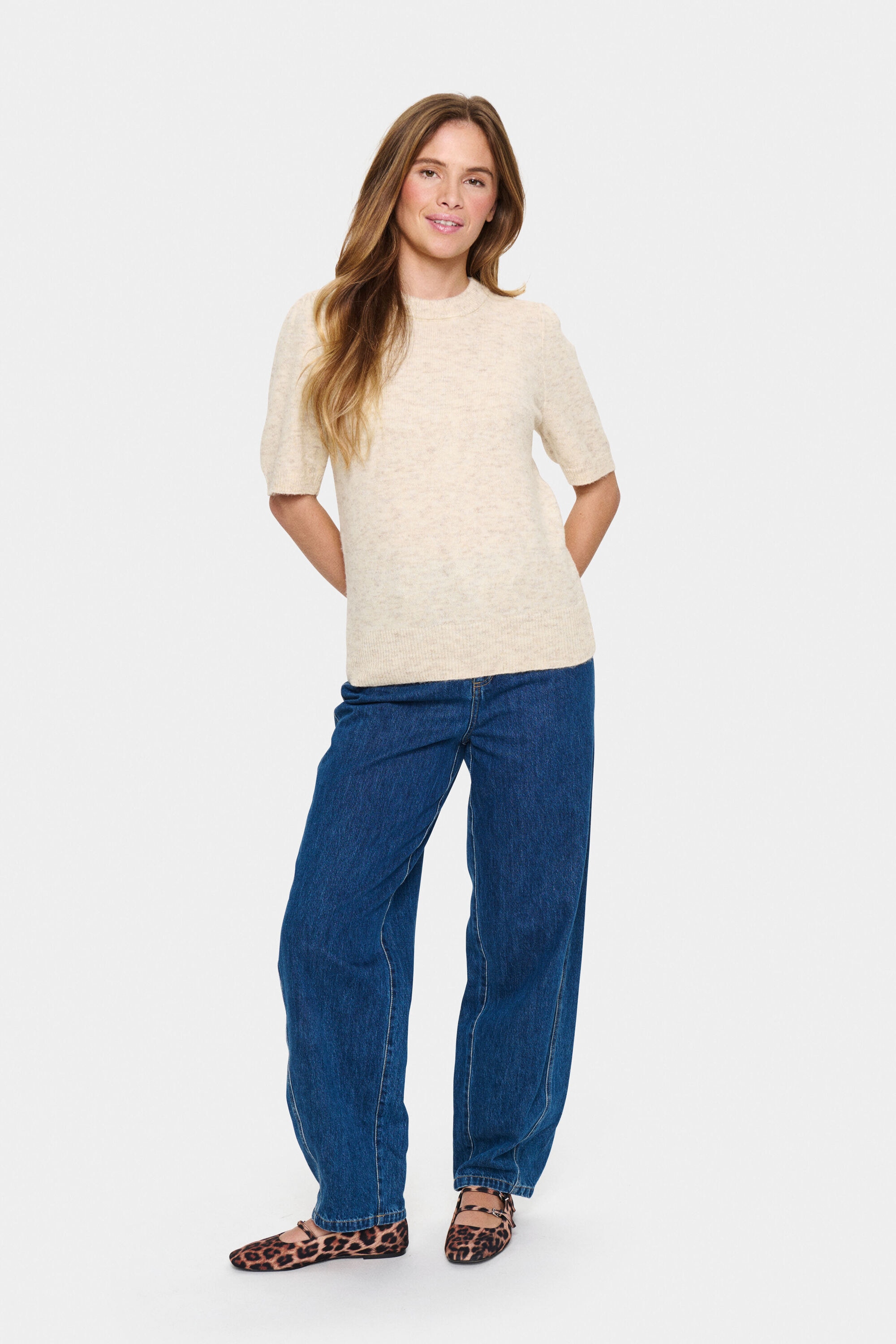 Saint Tropez Strickpullover »Damen Strickpullover ZanettSZ«