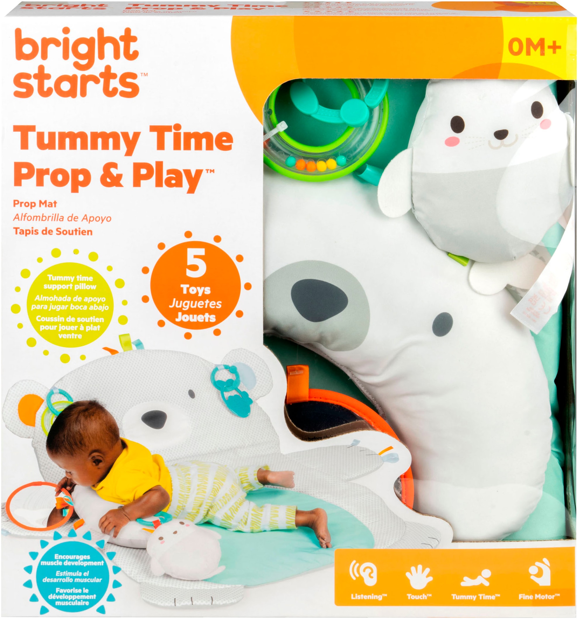 Bright Starts Greifspielzeug »Tummy Time Prop & Play™«