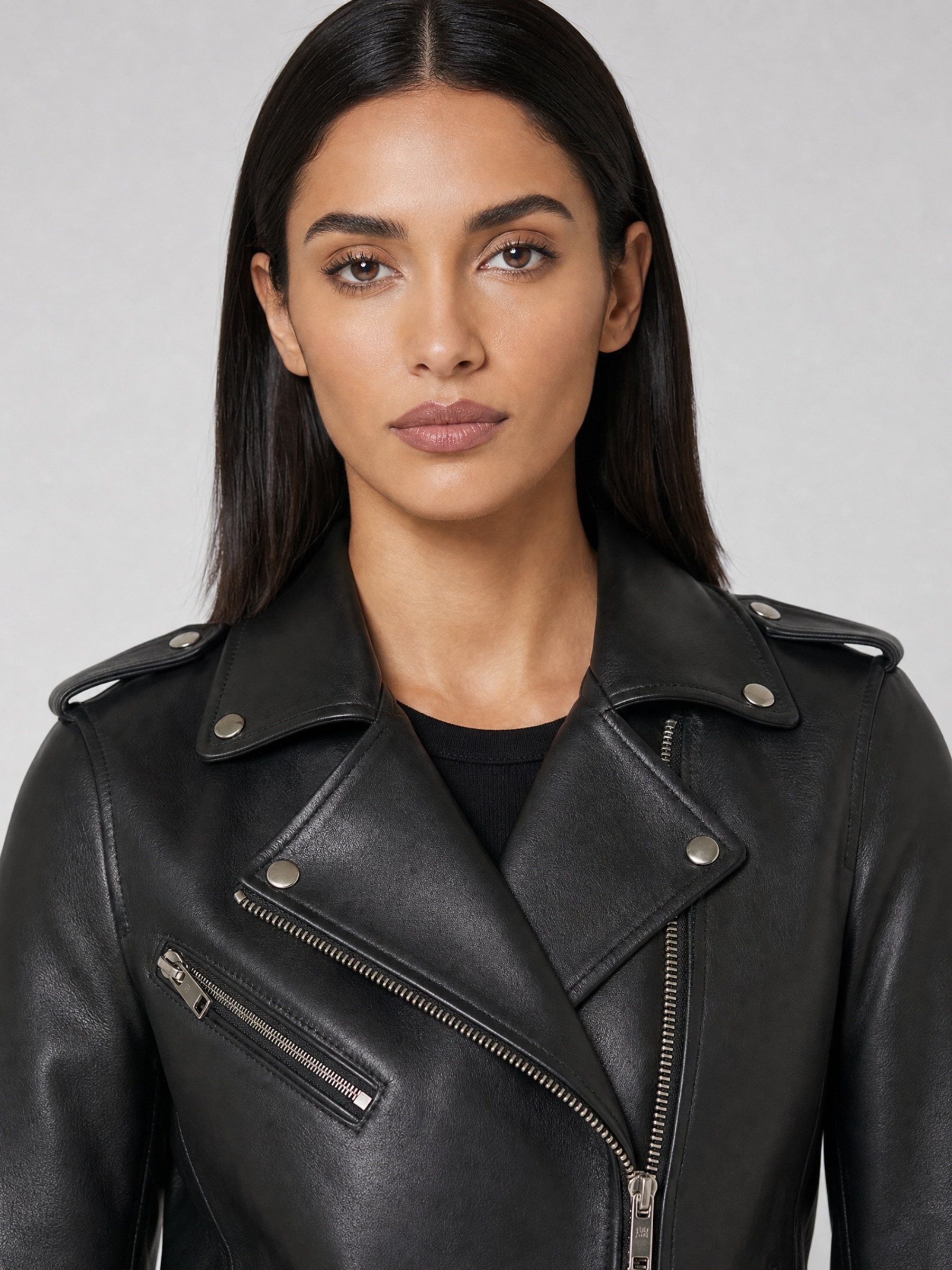 RICANO Bikerjacke »Lederjacke Yara« Handgefertigt aus echtem Leder
