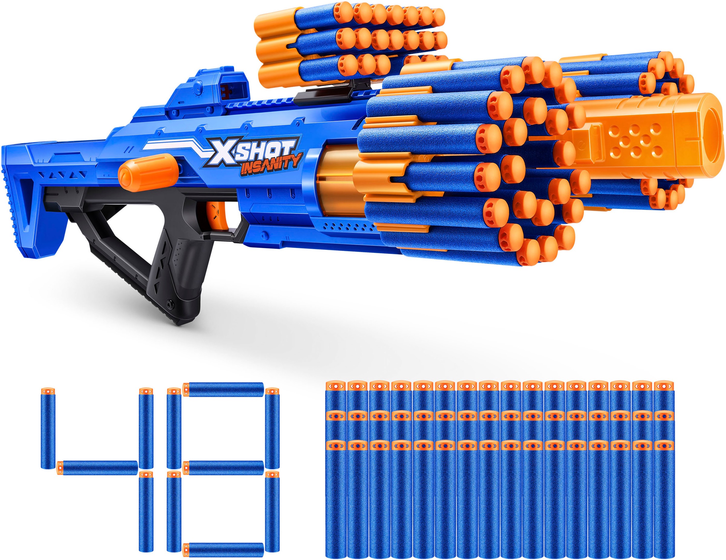 XSHOT Blaster »XSHOT, Insanity Blaster Berzerko mit Darts«