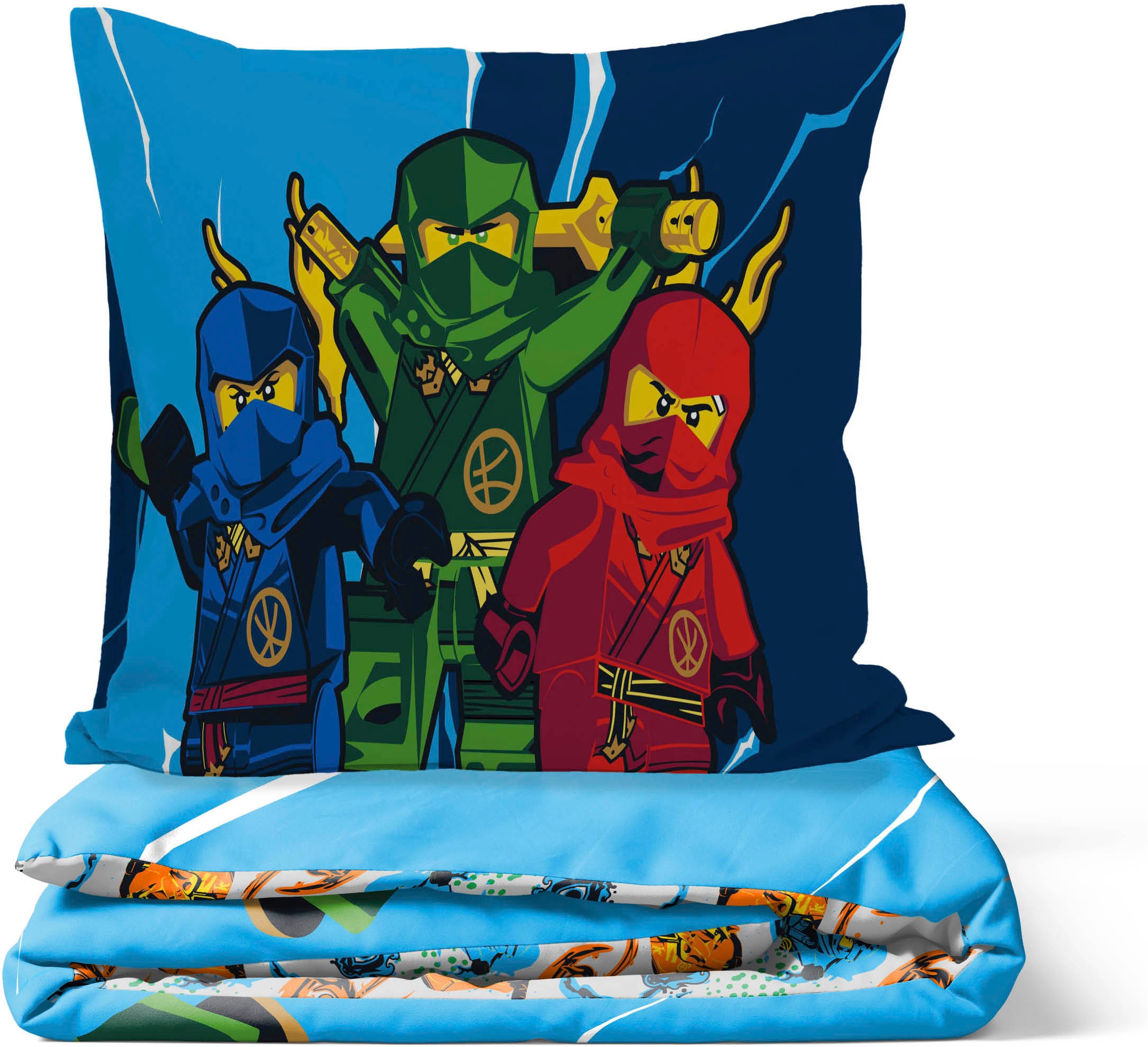 LEGO® Kinderbettwäsche »Lego Dragons Rising« 2 100% Baumwolle