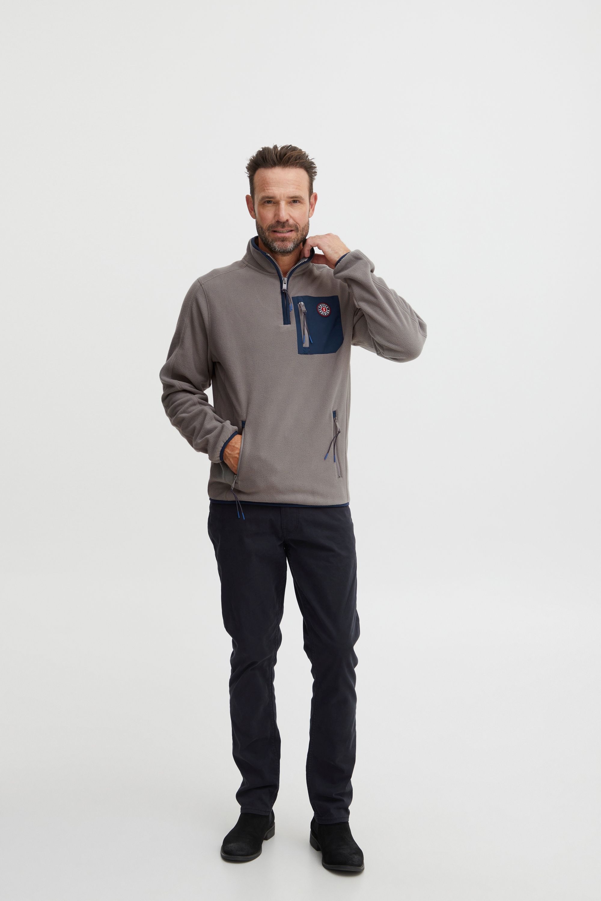 FQ1924 Strickfleece-Pullover »Fleecejacke FQLucas«