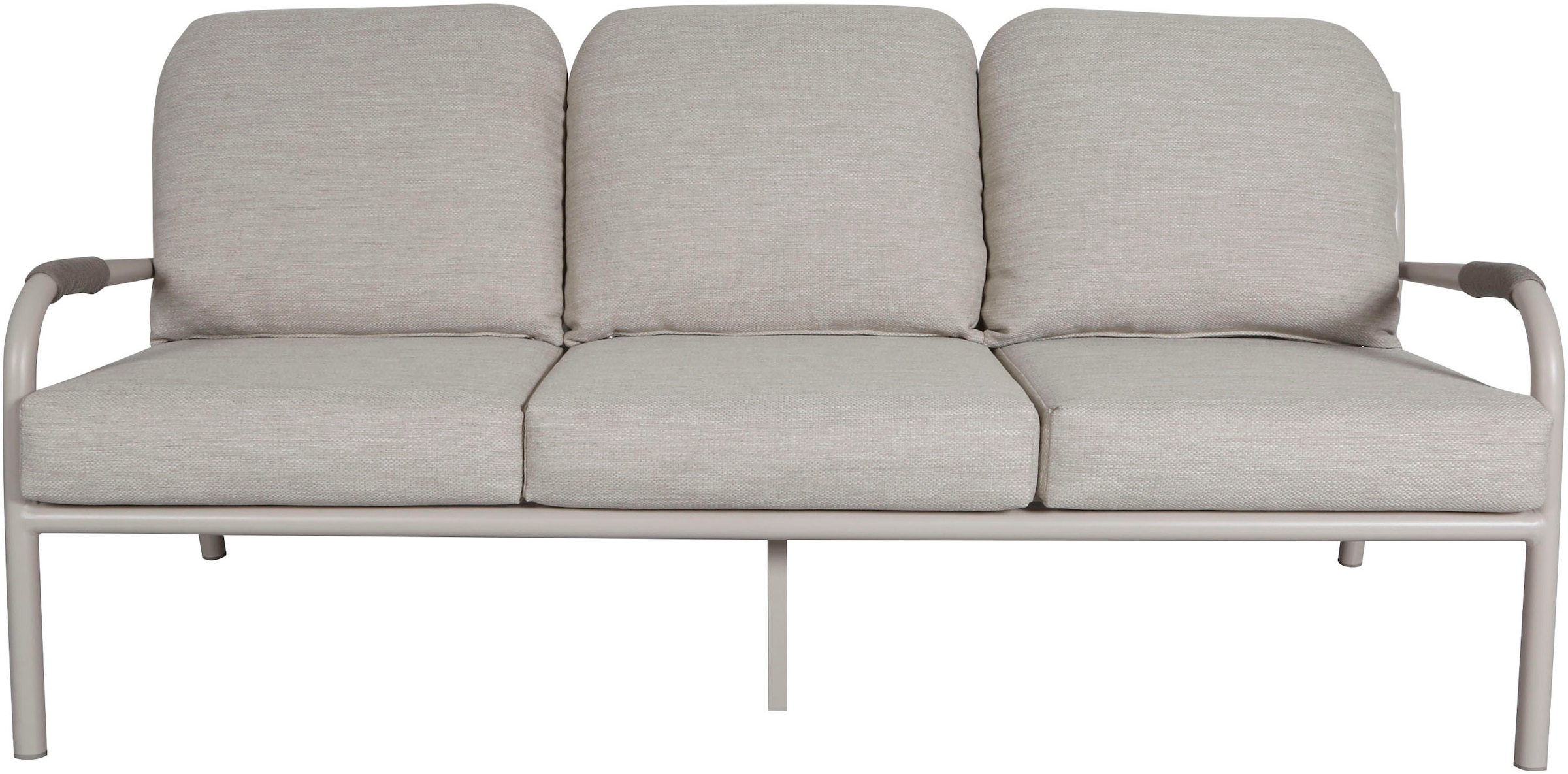 KONIFERA Gartenlounge-Set »Fernando« Set, 1x 3er Bank, 2x Sessel, 4x Sitzauflagen, 5x Rückenauflagen, 1x Tisch, 14 tlg. tlg. bestehend aus 2 Sesseln, 1 Sofa, 1 Tisch und Sitzauflagen