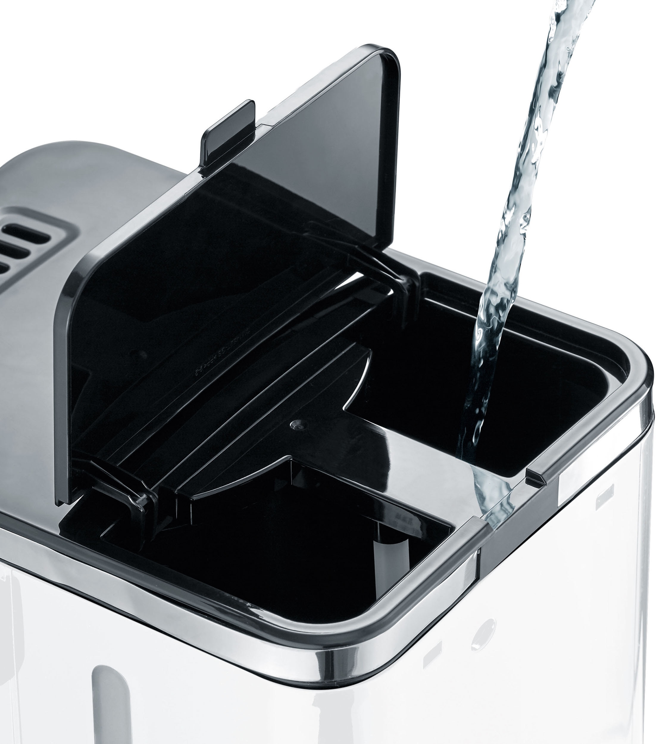 Graef Filterkaffeemaschine »FK 401« 1,25 l Kaffeekanne Papierfilter 1x4 mit Glaskanne, weiß