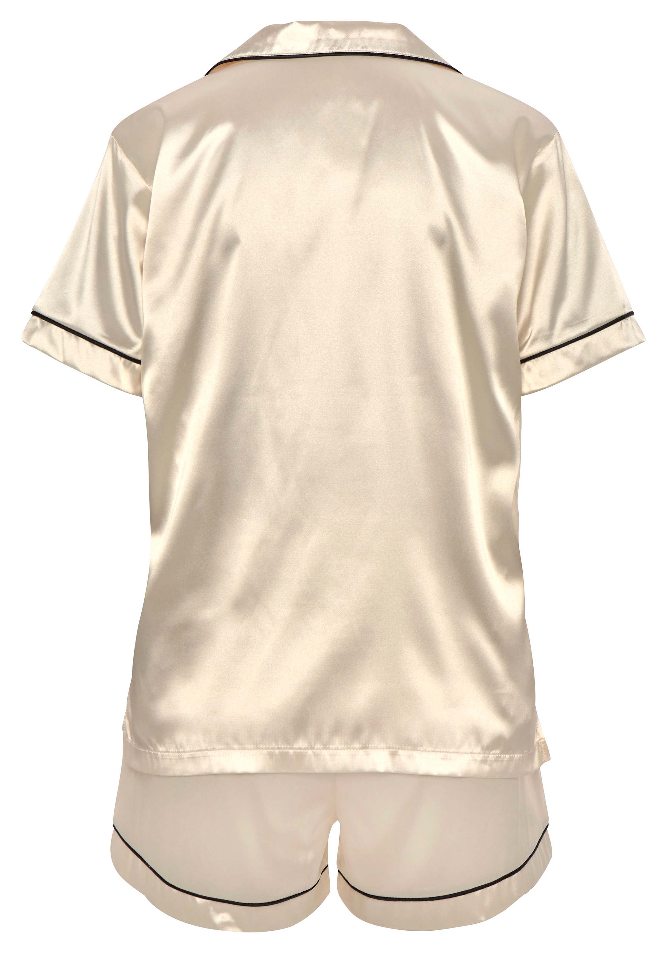 Bruno Banani Shorty, (2 tlg.), mit Kontrastpaspel-Details