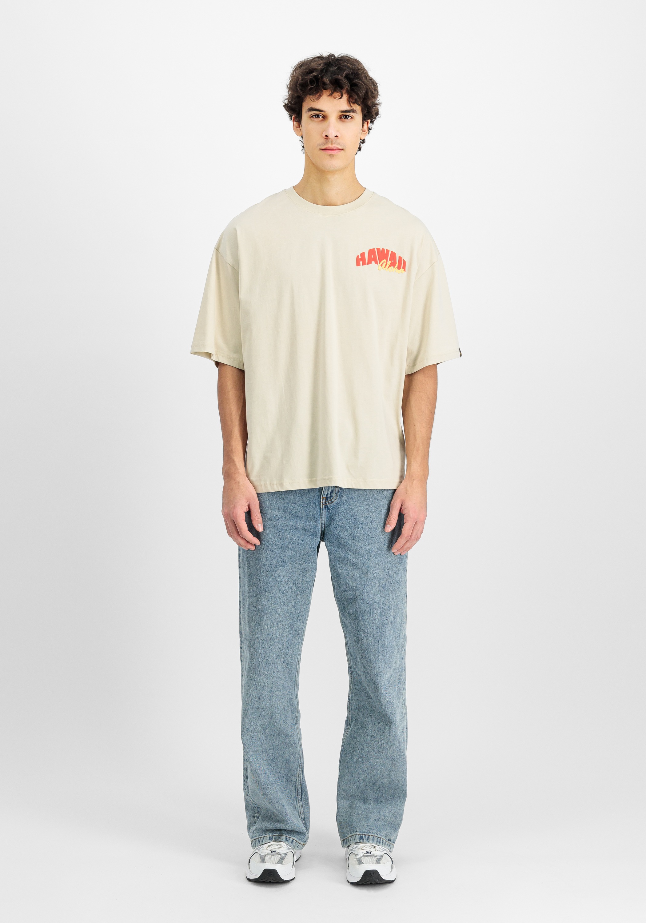 Alpha Industries T-Shirt »Hawaii Aloha Backprint T-Shirt T-Shirt«