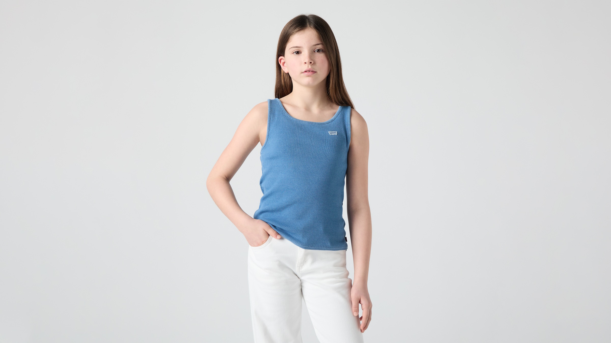Levi's® Kids Ripptanktop »LVG MEET AND GREET RIBBED TANK« for GIRLS