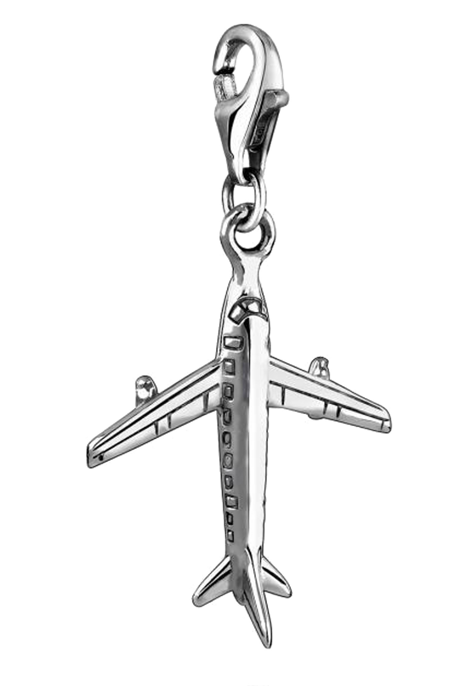 Nenalina Charm-Einhänger »Charm Flugzeug Urlaub Anhänger 925 Silber«