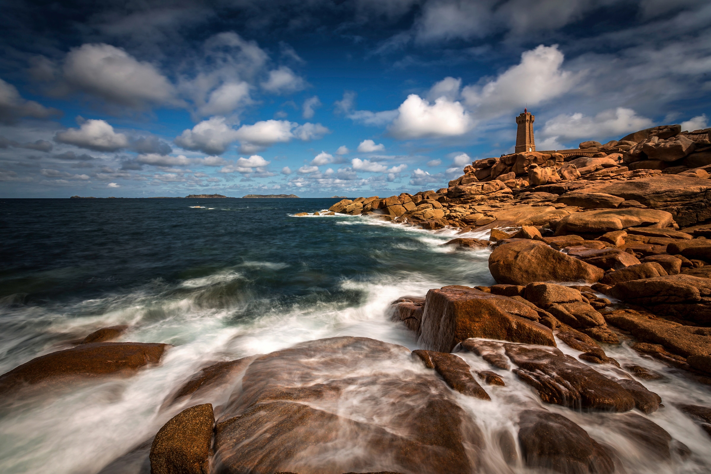 Fototapete »Photo-Art SUS BOGAERTS, LE PHARE DE PLOUMANAC'H«