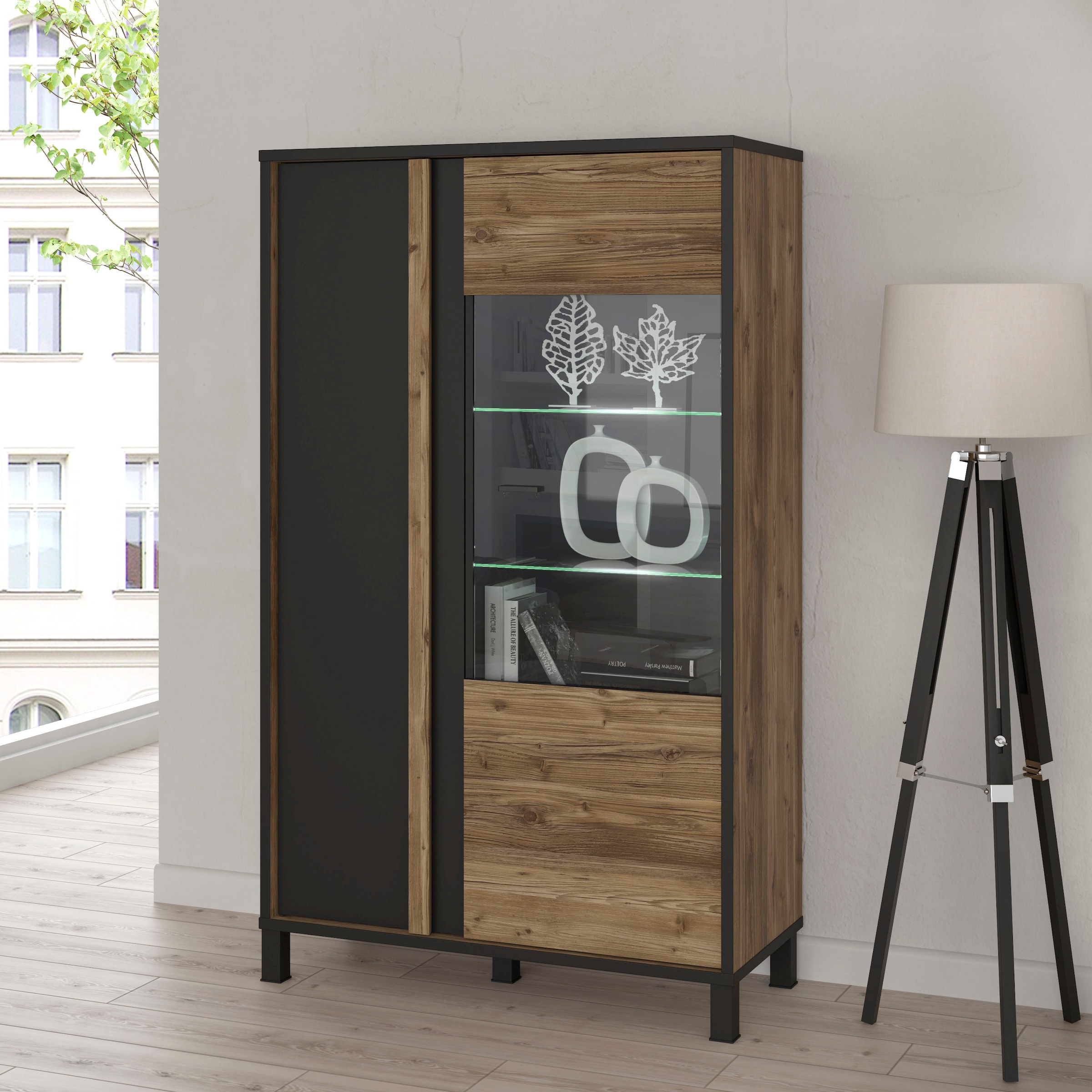 FORTE Highboard »Hayato«, Höhe ca. 159 cm