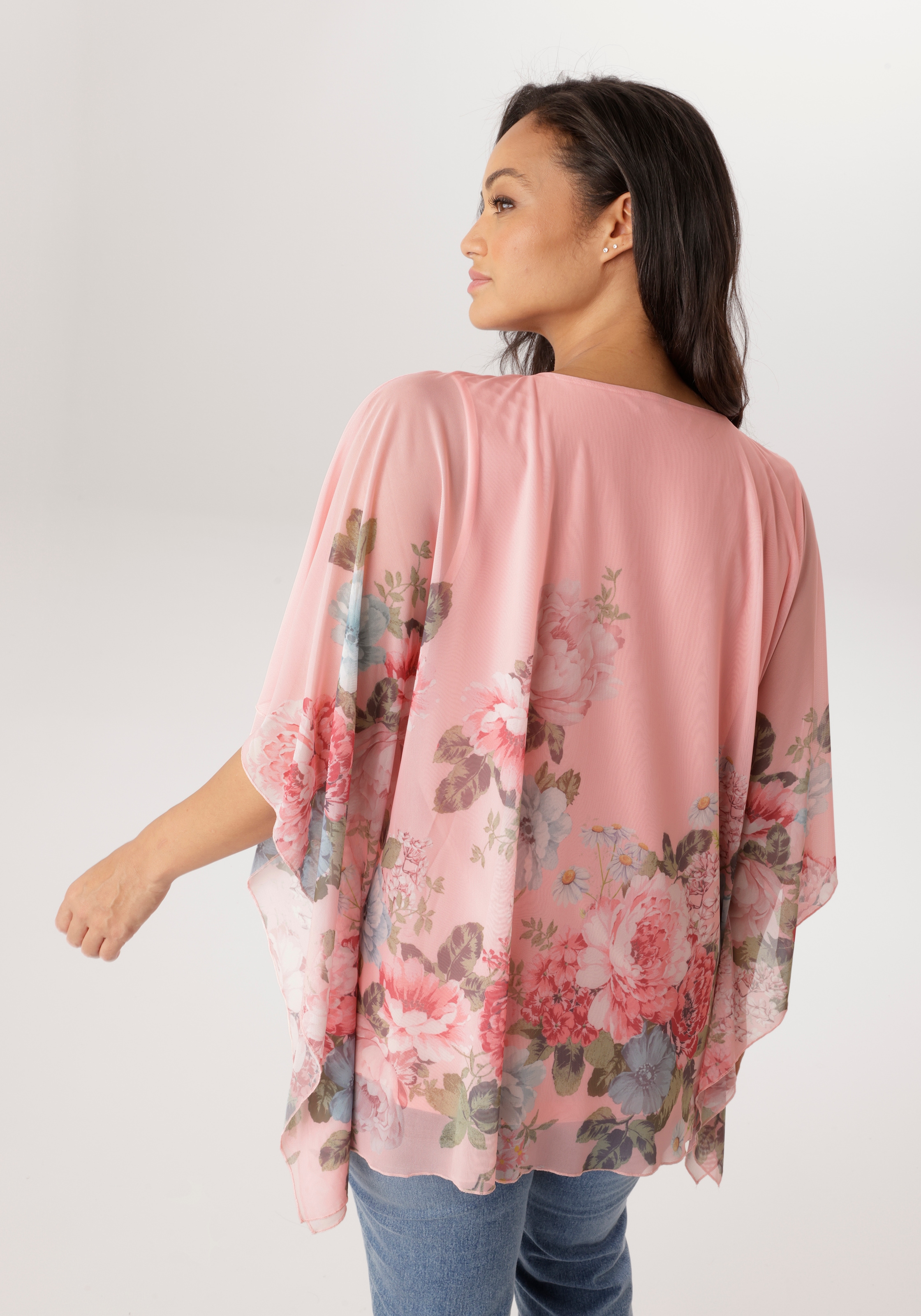 Aniston PLUS Blusenshirt sanft fallende Meshqualität - NEUE KOLLKTION