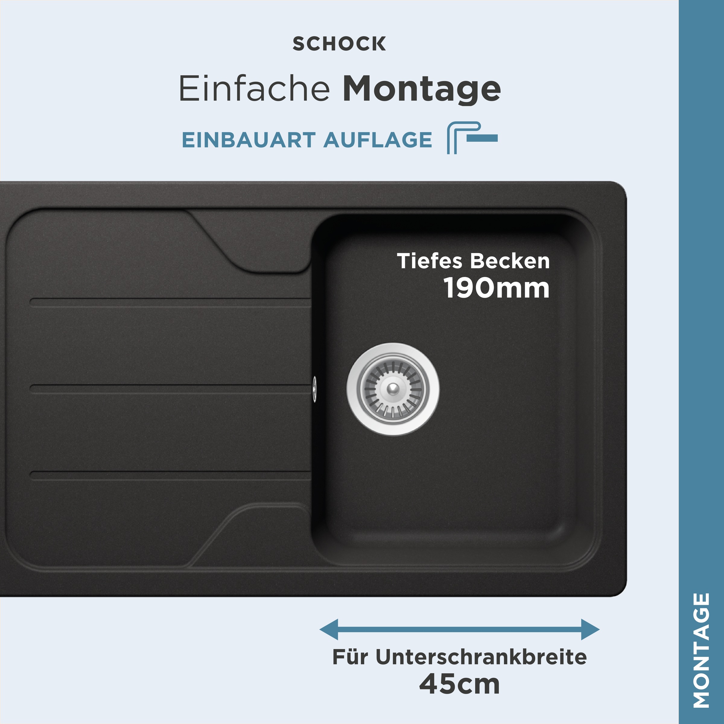 Schock Granitspüle »Formhaus Mini«