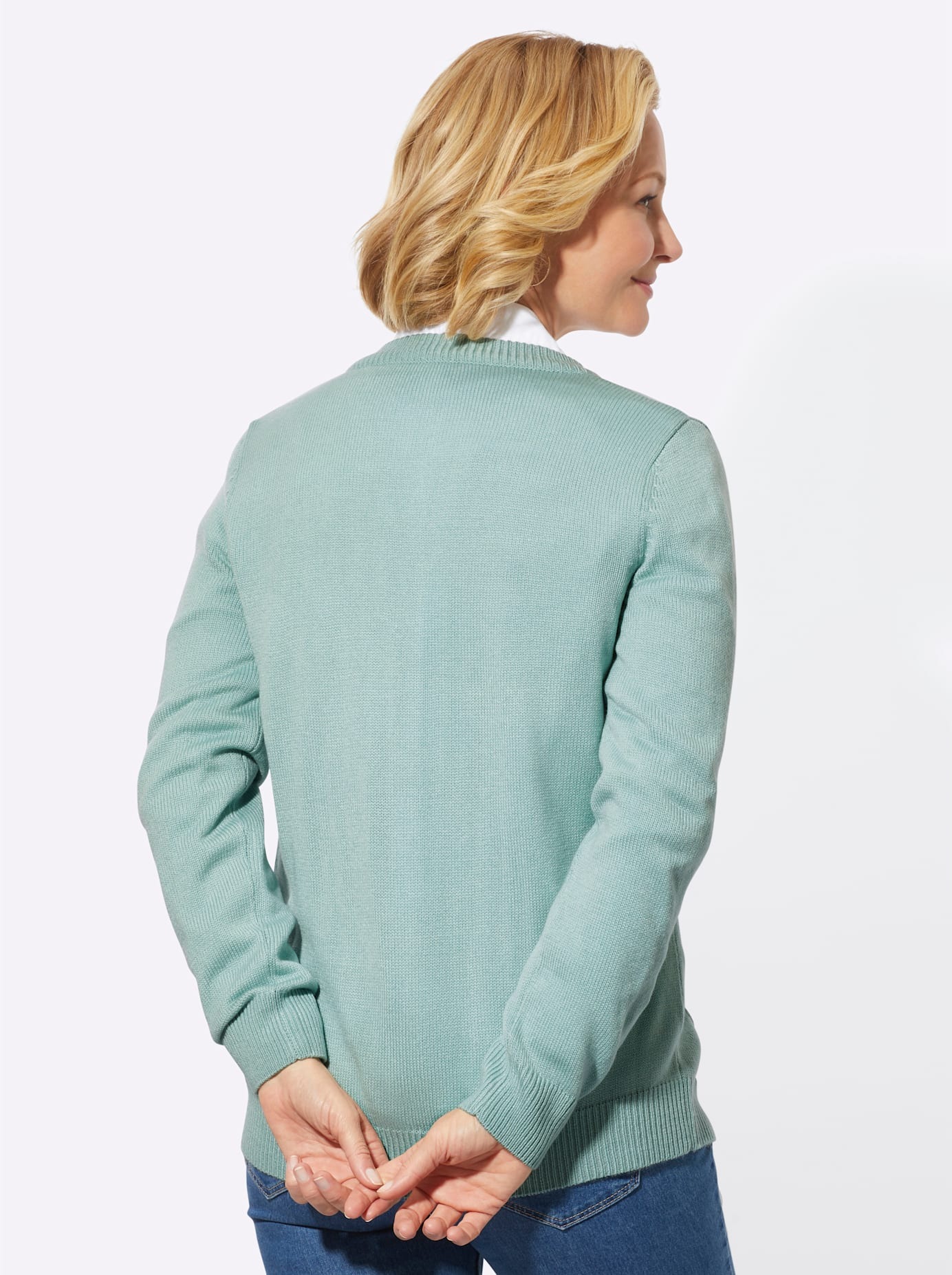 Classic Basics Strickjacke