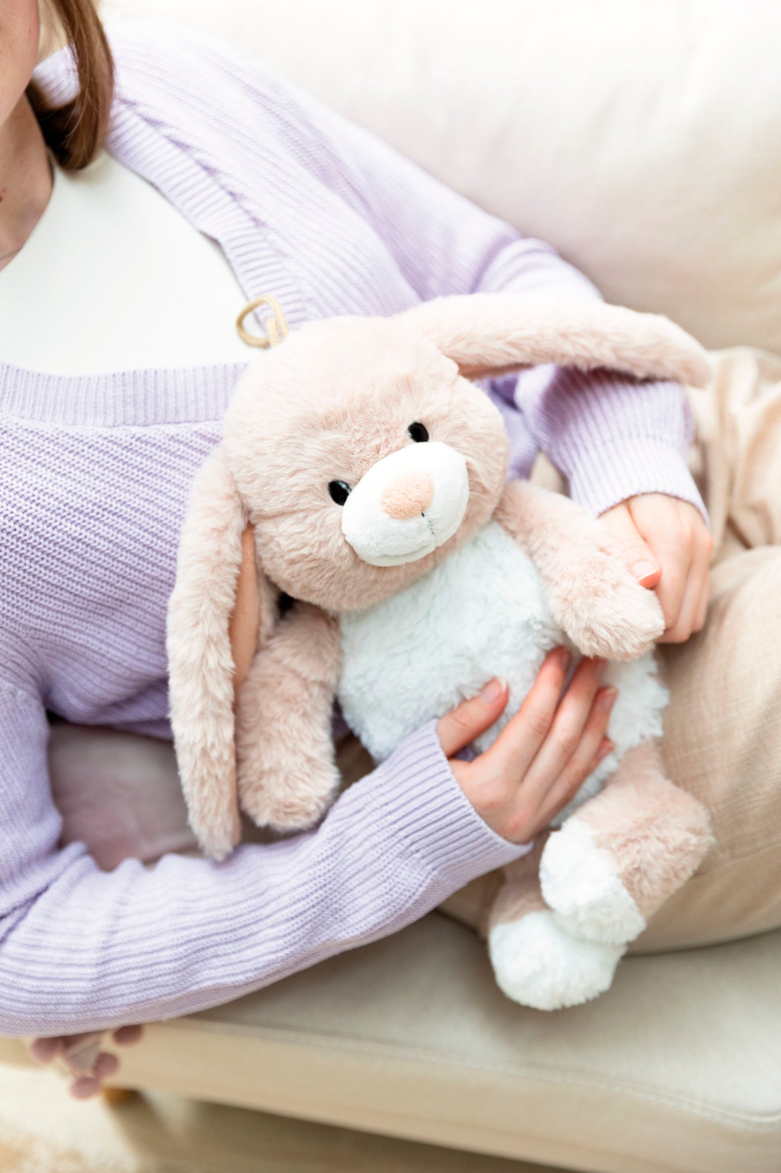 Nici Wärmflasche »Hase Fjella, 300 ml, 35 cm«, 2in1 - Kuscheltier & Wärmflasche in einem