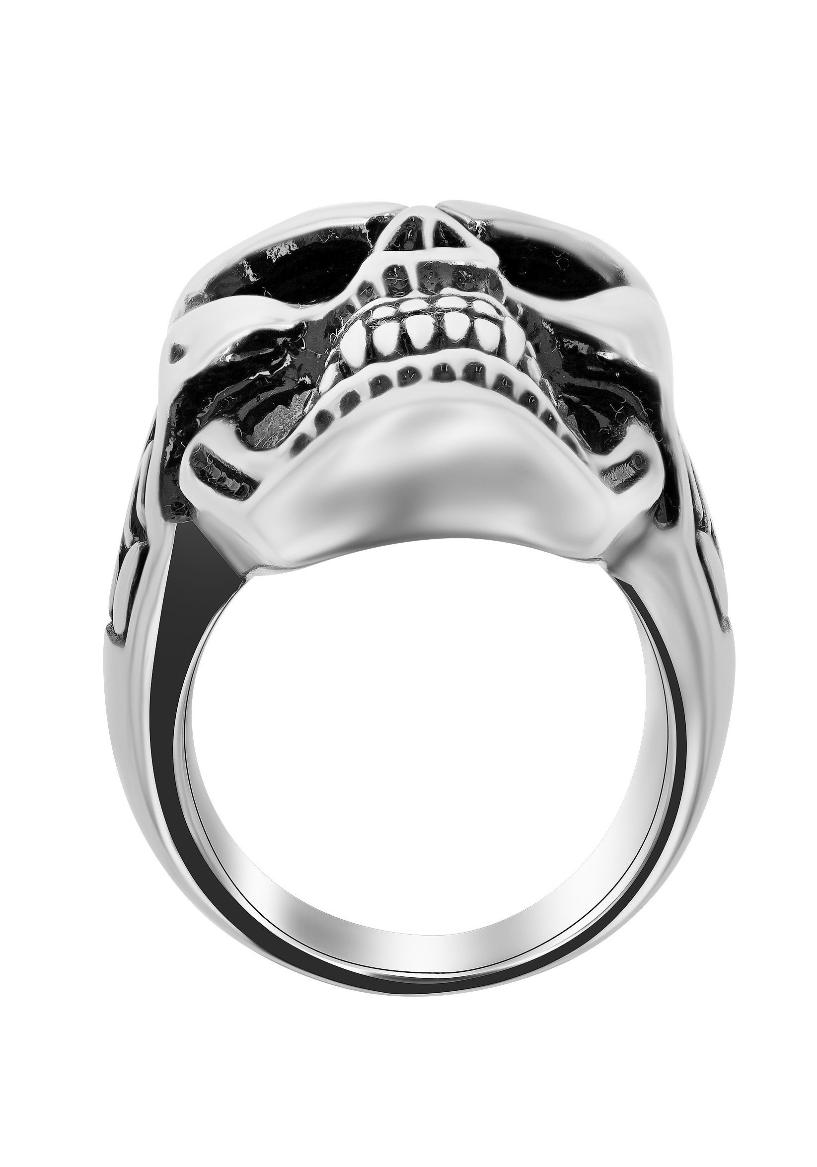 AKZENT Fingerring »Skullstorm, langlebig«
